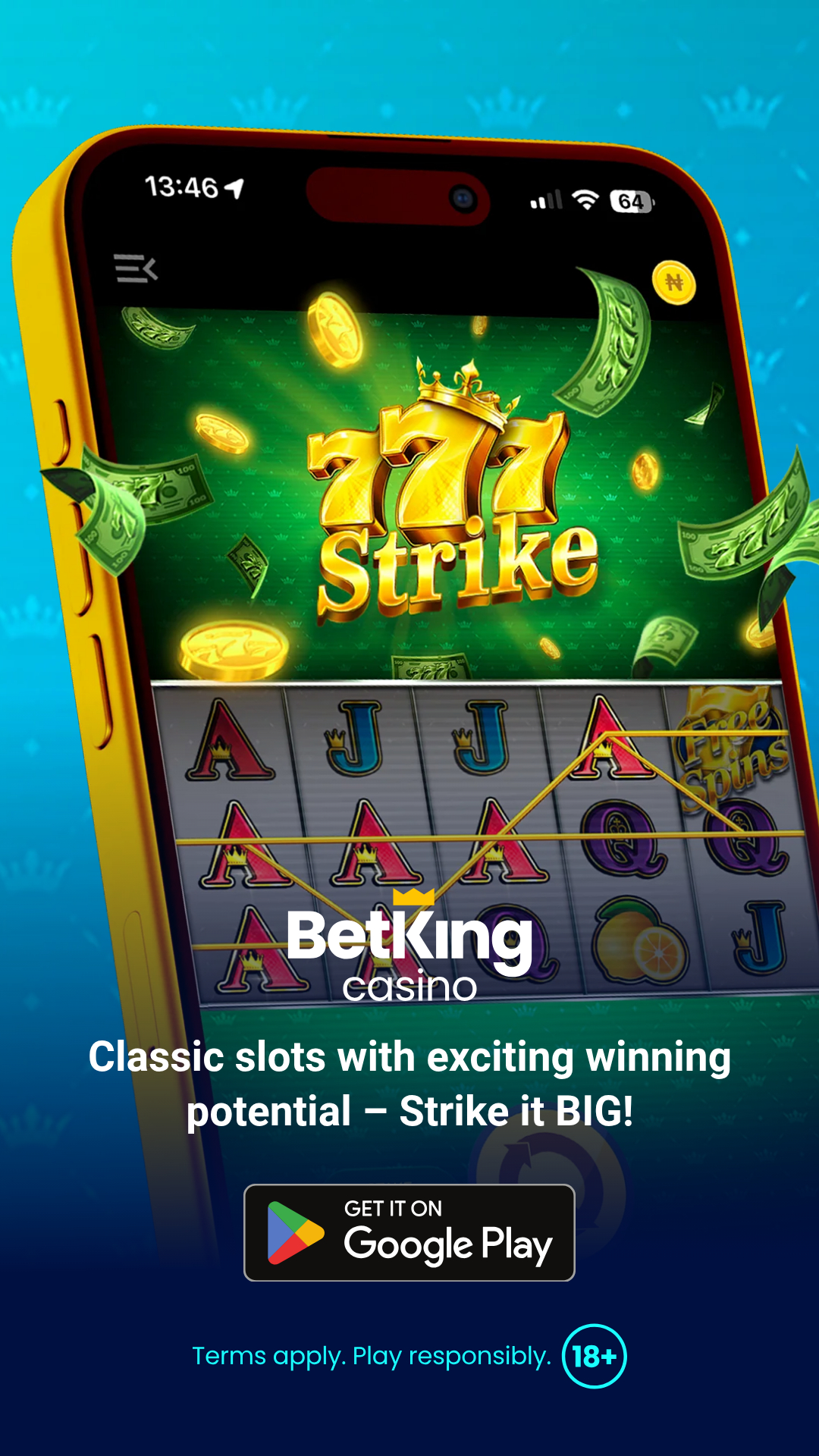 BetKing Facebook ad