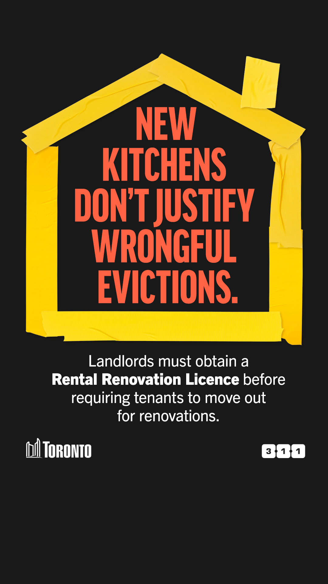 City of Toronto Facebook ad