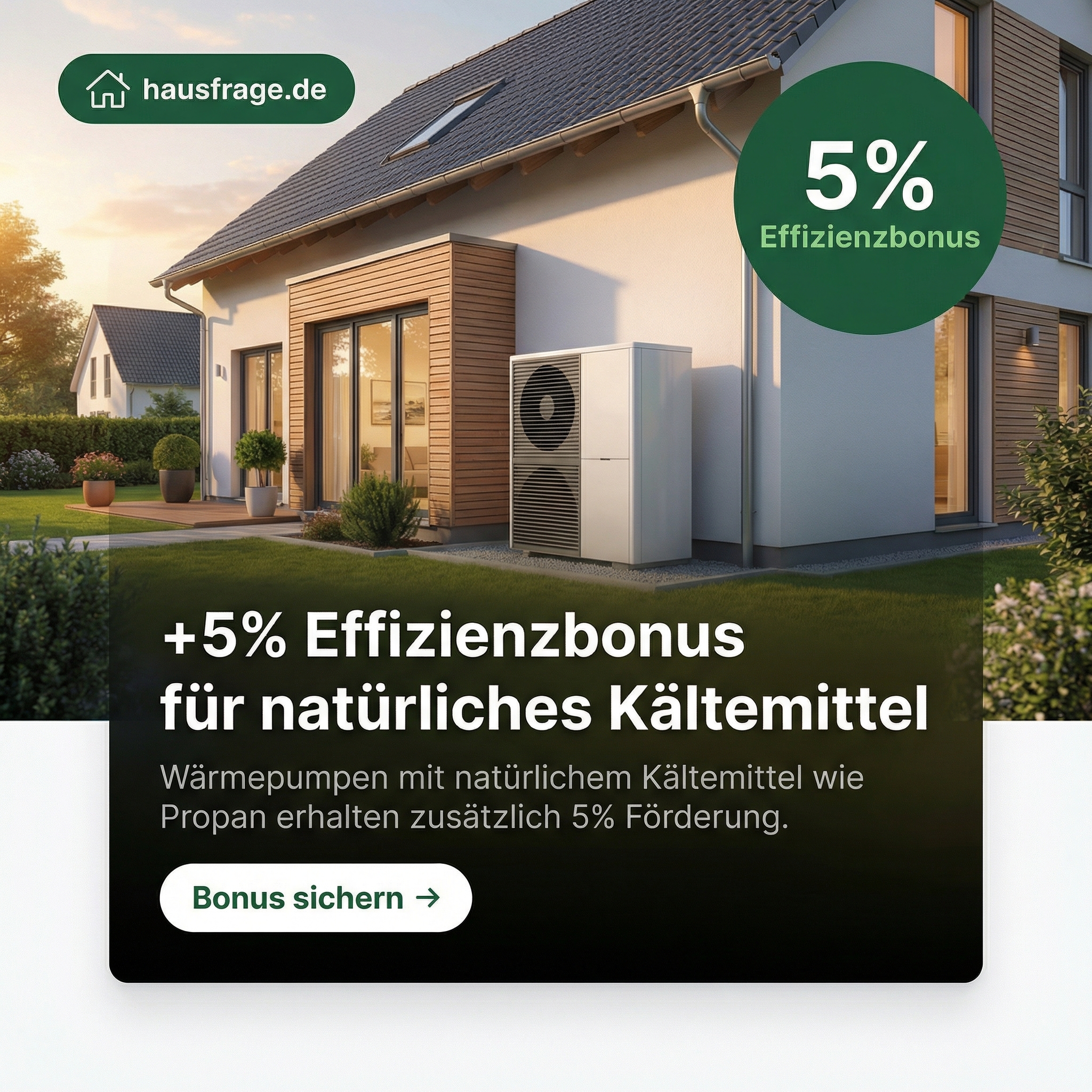 Hausfrage Facebook ad