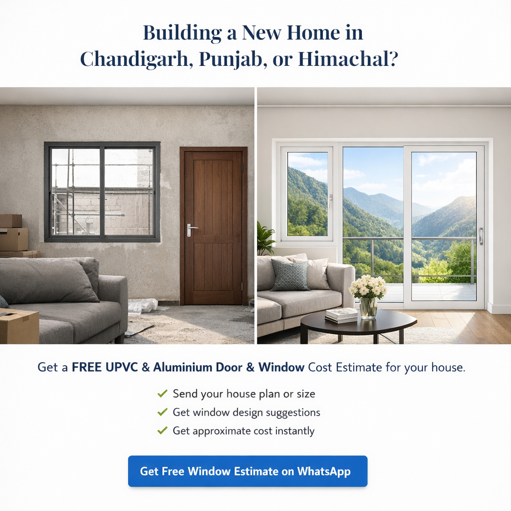 Alumasters Doors & Windows Facebook ad: Free Doors & Windows Cost Estimate for Your New Home