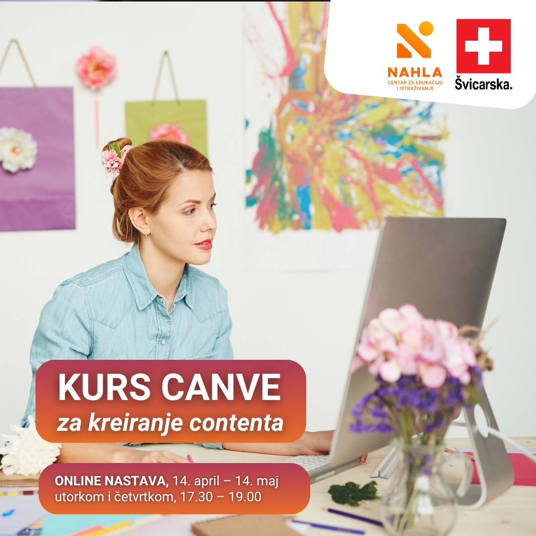 CEI NAHLA Facebook ad: Kurs Canve za kreiranje contenta - online - Centar za…