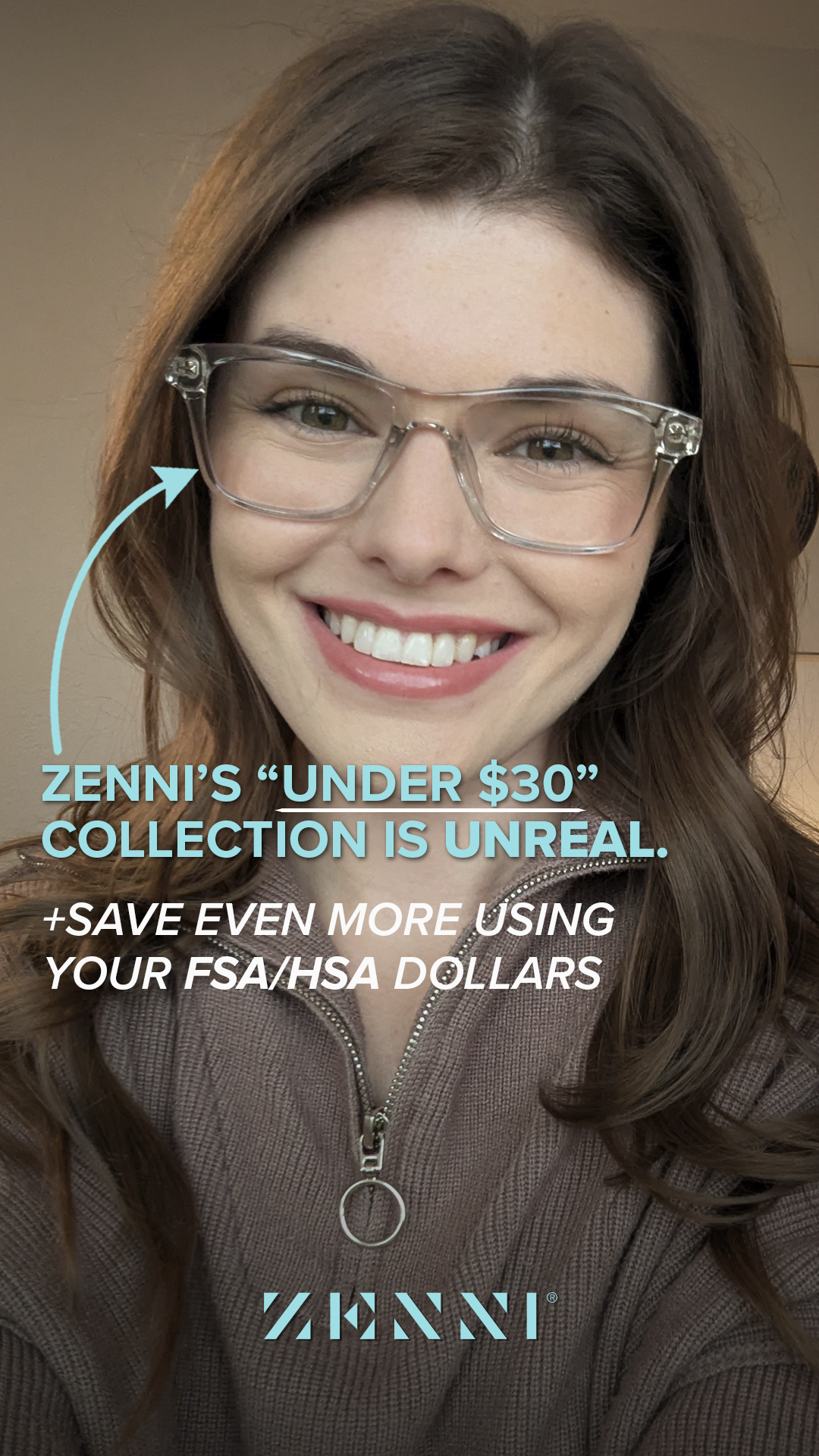 Zenni Optical Facebook ad
