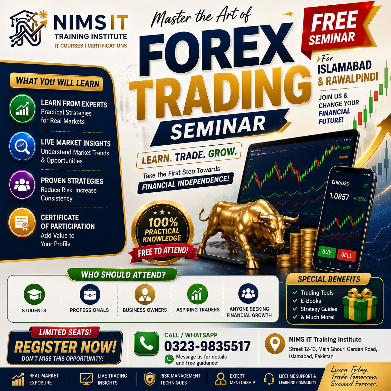 NIMS IT Training Institute Facebook ad