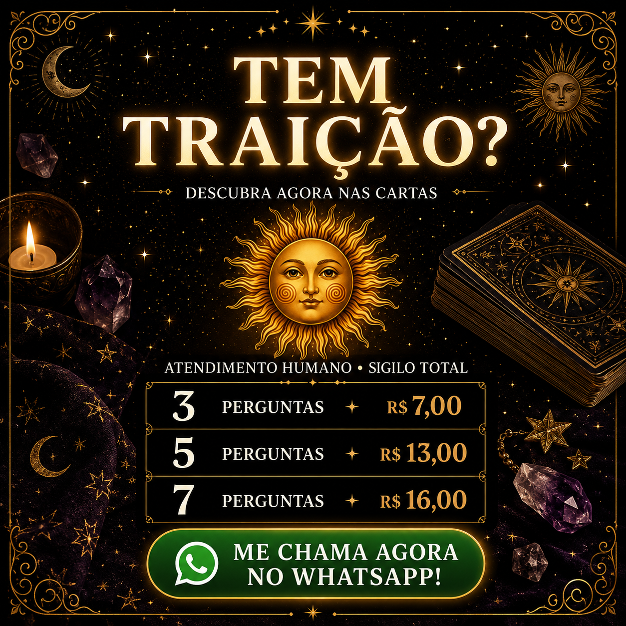 Tarot da Luzia Facebook ad