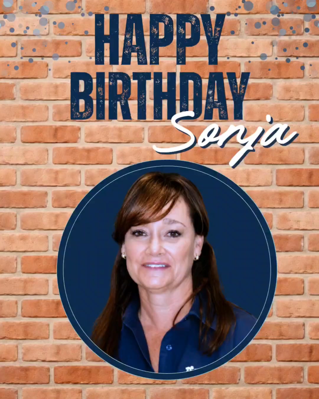 Pre-Cast Commodities Facebook ad: Happy Birthday to our Boss Lady, Sonja!