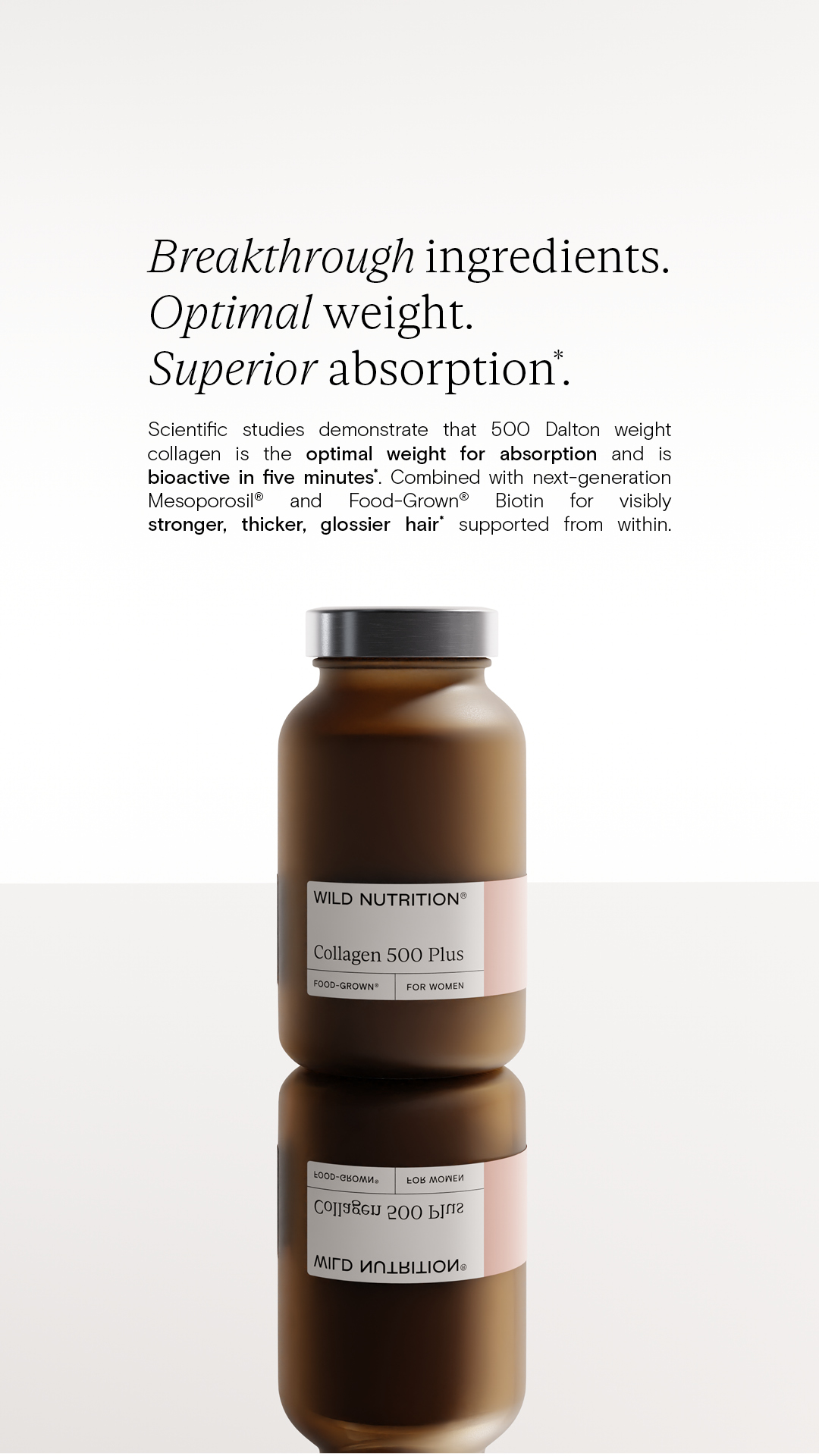 Wild Nutrition Facebook ad