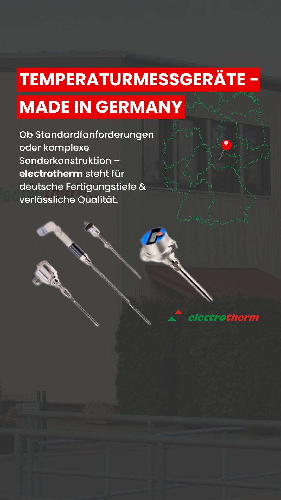 Electrotherm GmbH Facebook ad from Nov 28, 2025