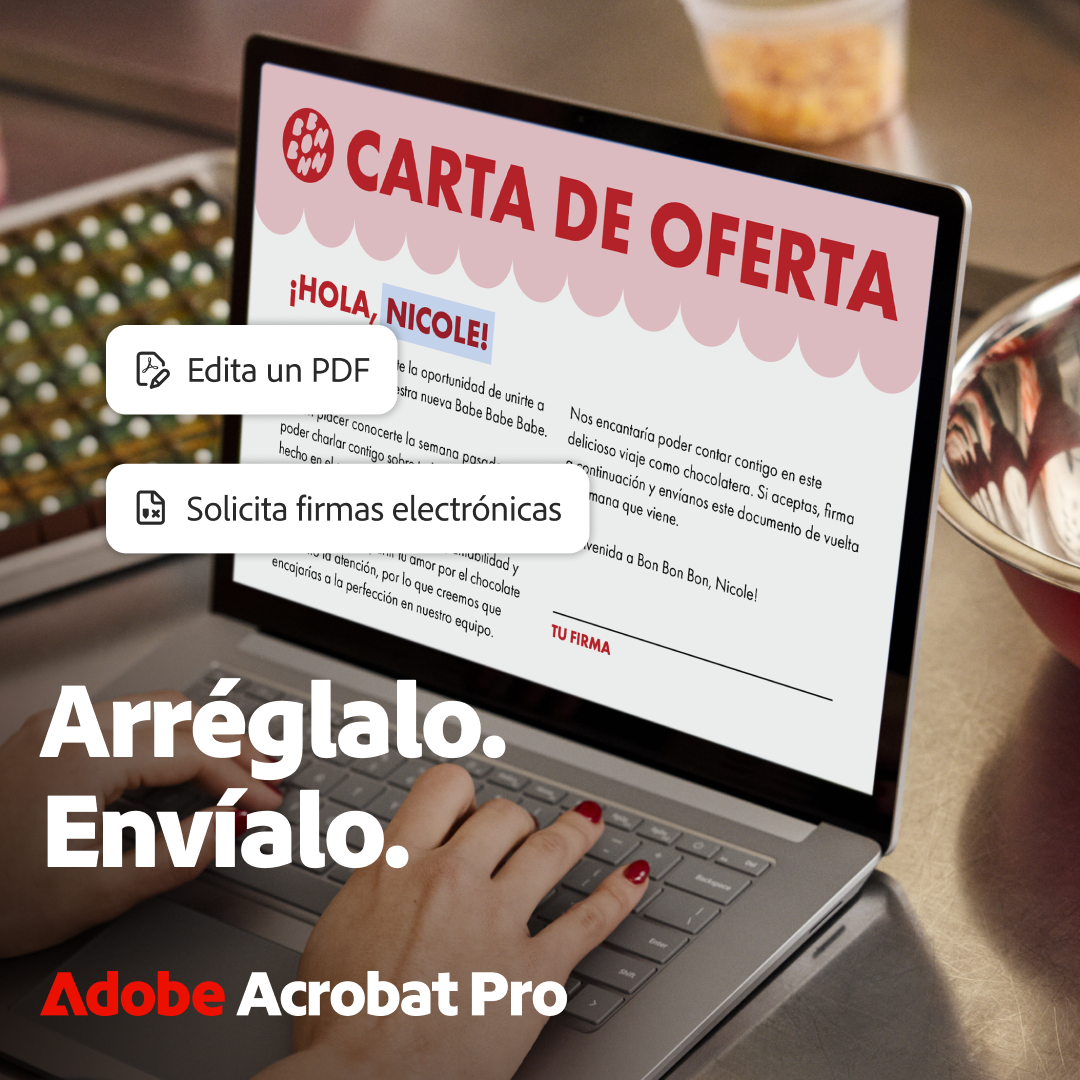 Adobe Latinoamerica Facebook ad