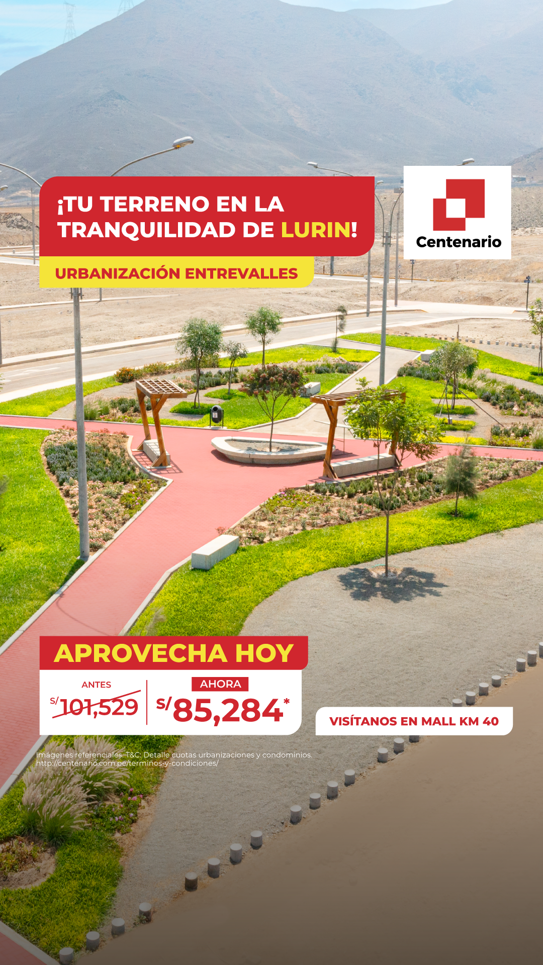 Centenario Urbanizaciones Facebook ad