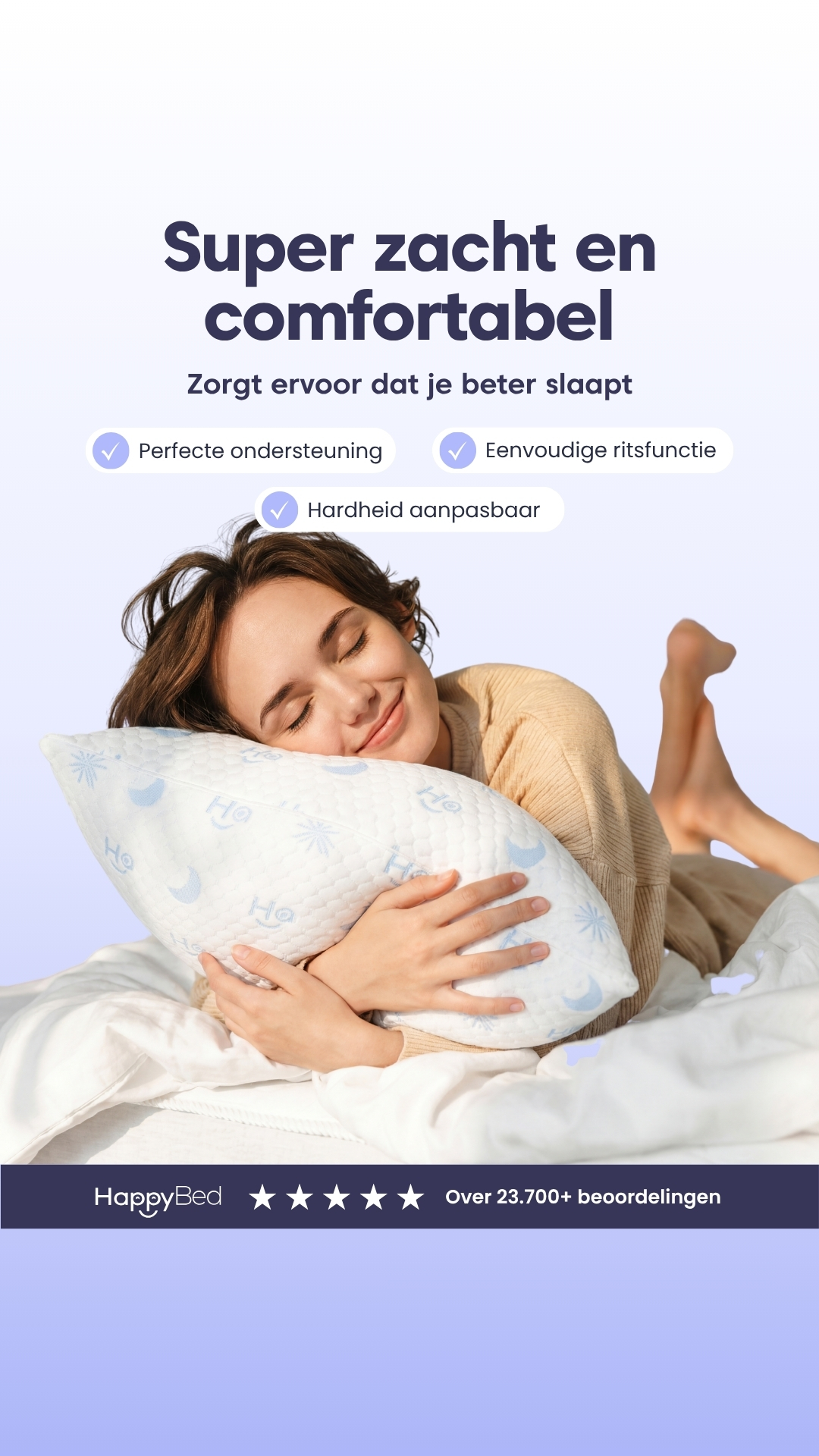 HappyBed Facebook ad
