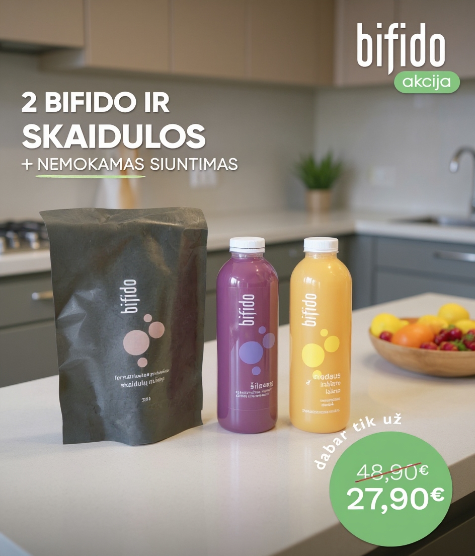 Bifido.lt Facebook ad: Gauti TOP Rinkinį