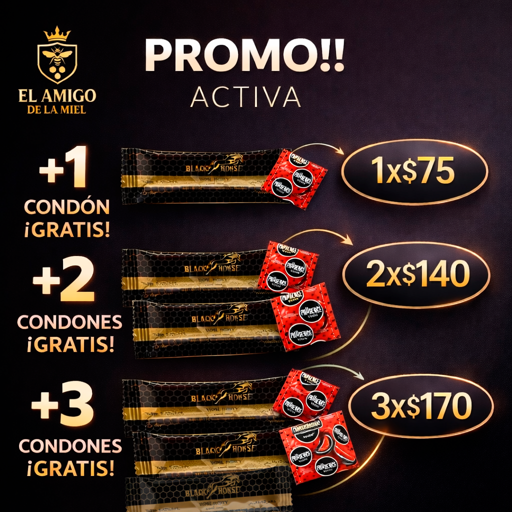El Amigo de la Miel Facebook ad: ¡COMPRA 3 MIELES Y LLEVATE 3 GLOBITOS GRATIS!
