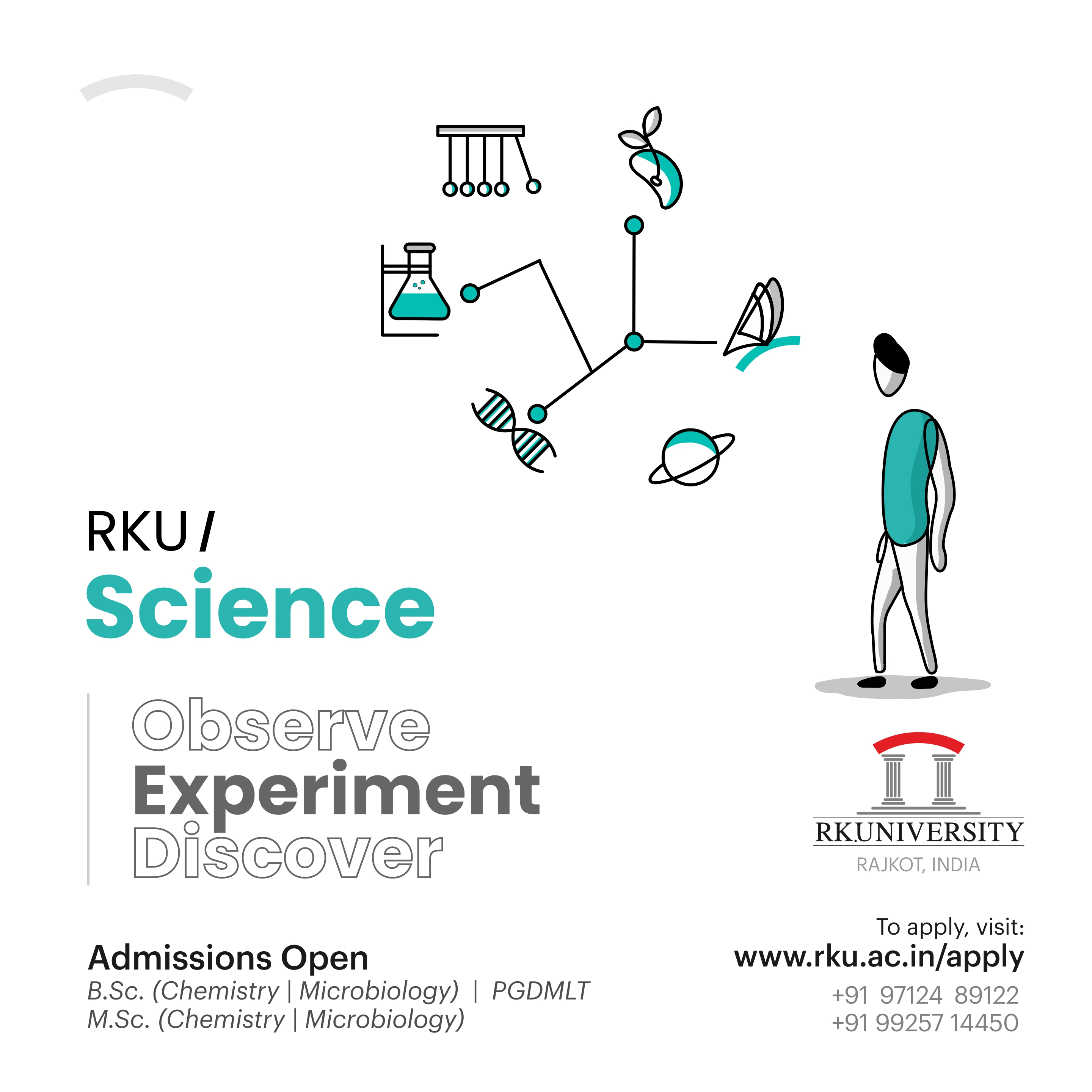 RK University Facebook ad