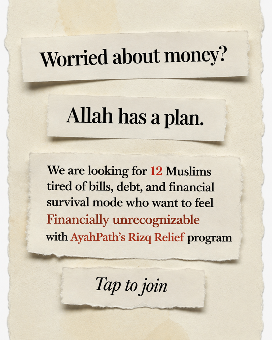Imam Advice Daily Facebook ad