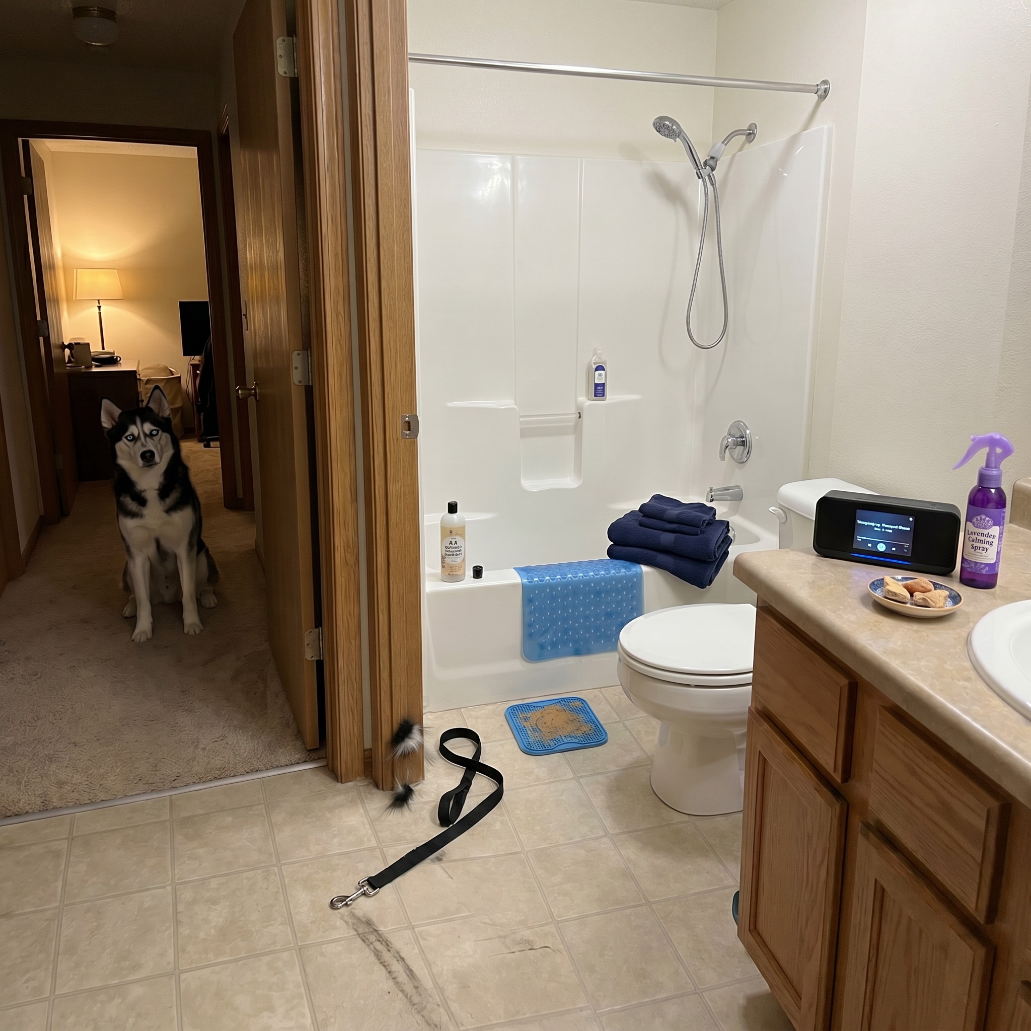 Rafitheminiaussie Facebook ad: The Bath My Husky Finally Stopped Hating