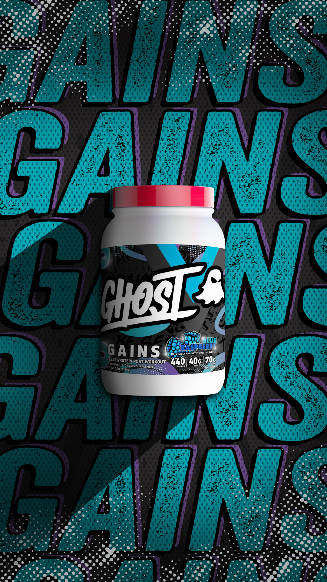GHOST Facebook ad