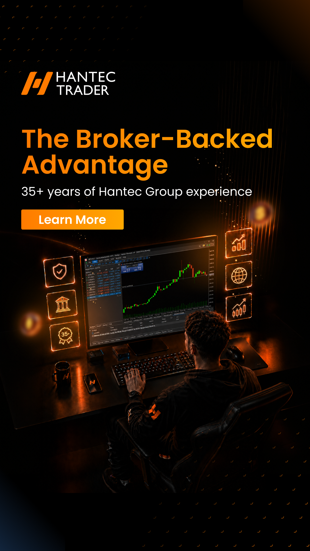 Hantec Trader Facebook ad