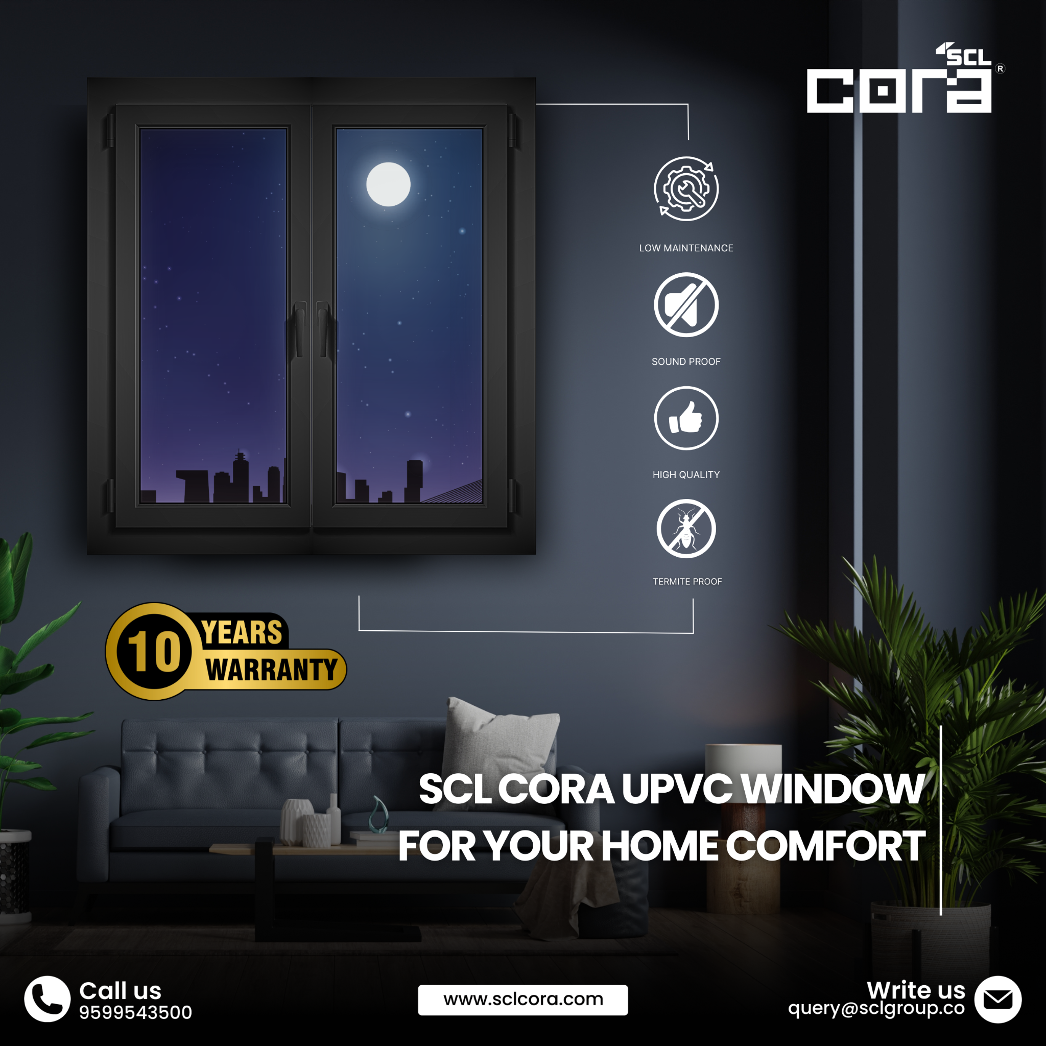 SCL CORA uPVC Windows Facebook ad