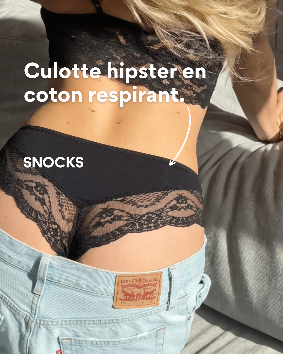 Snocks Facebook ad: Culottes Hipsters de SNOCKS