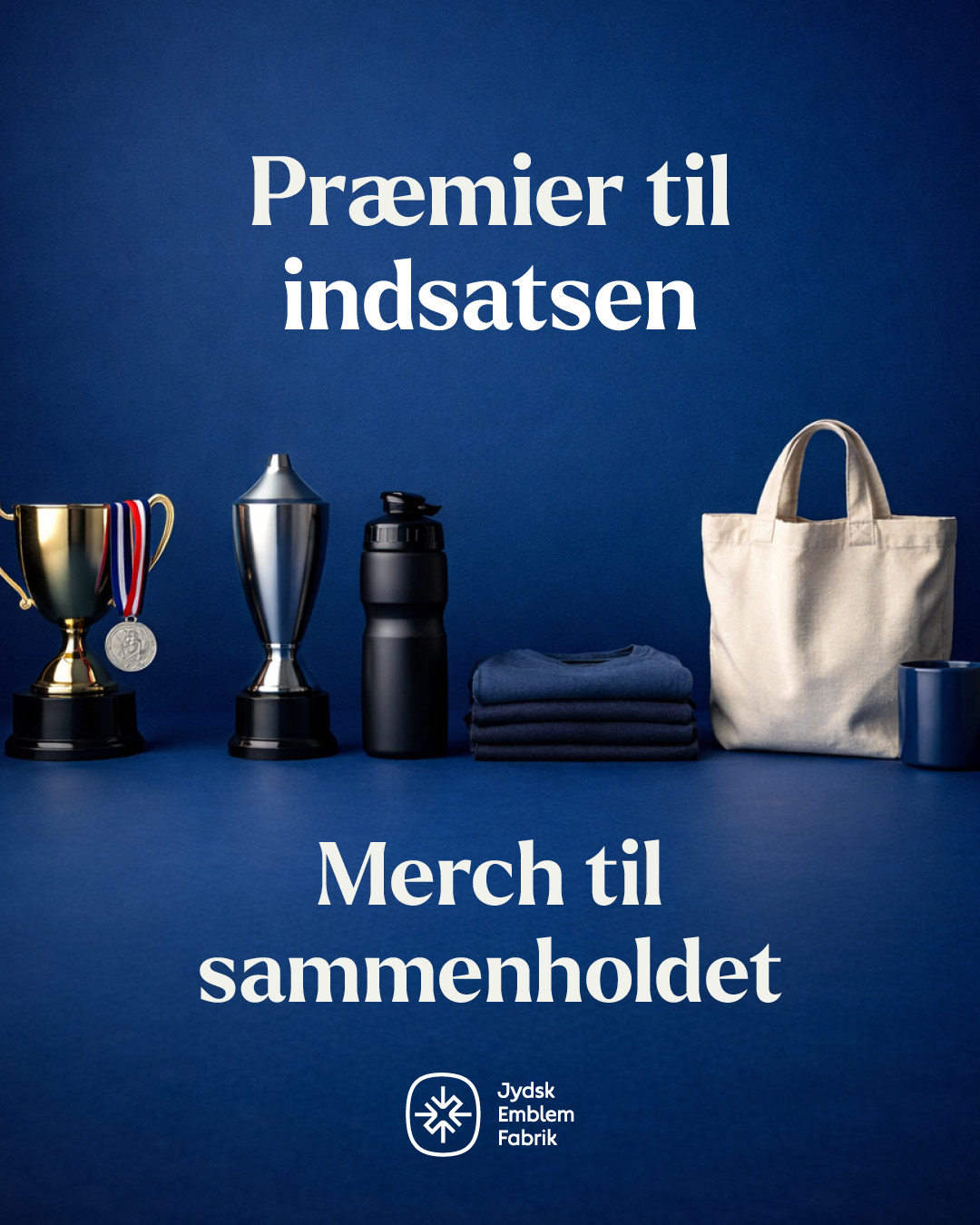 JEF.DK / Jydsk Emblem Fabrik A/S Facebook ad: Gør jeres brand synligt