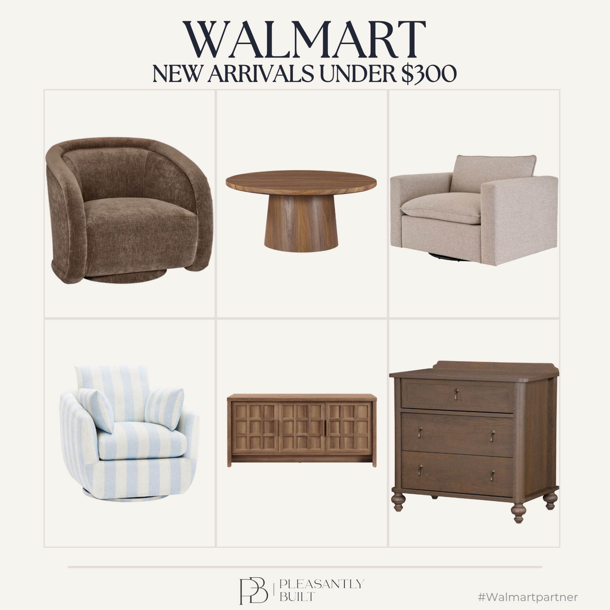 Pleasantlybuilt Facebook ad: Walmart Living Room Furniture