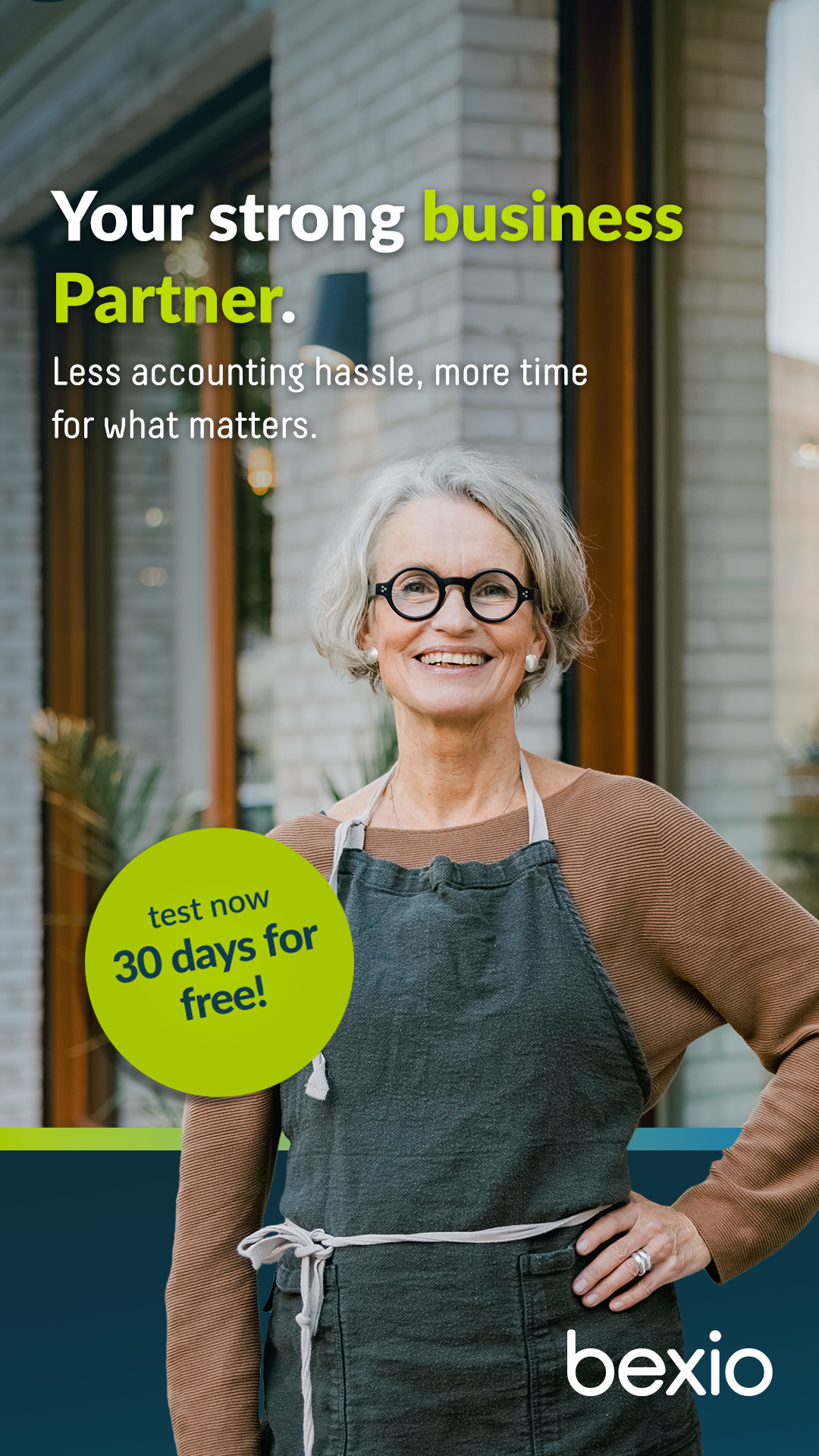 bexio Facebook ad