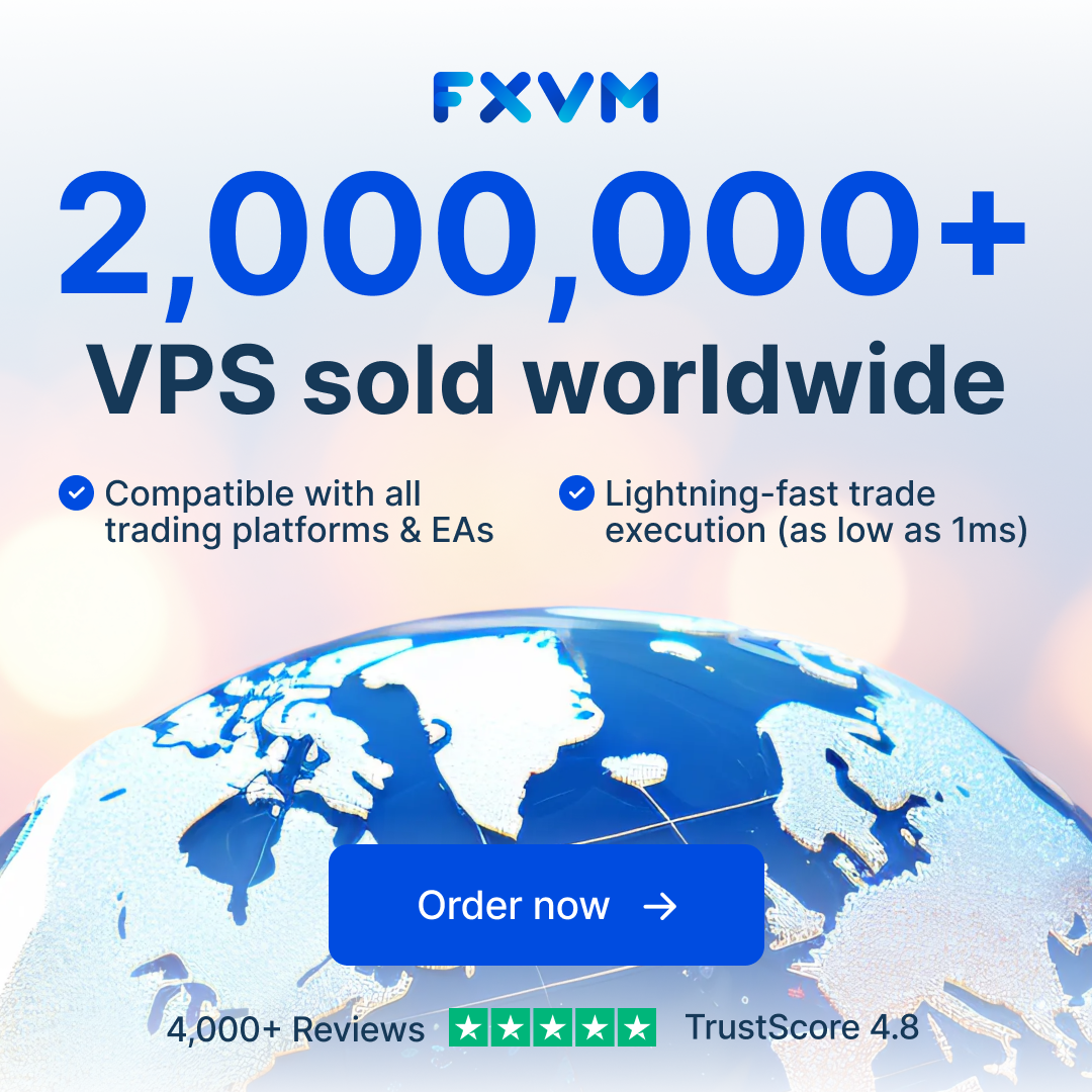 FXVM Facebook ad: #1 VPS for EA Traders