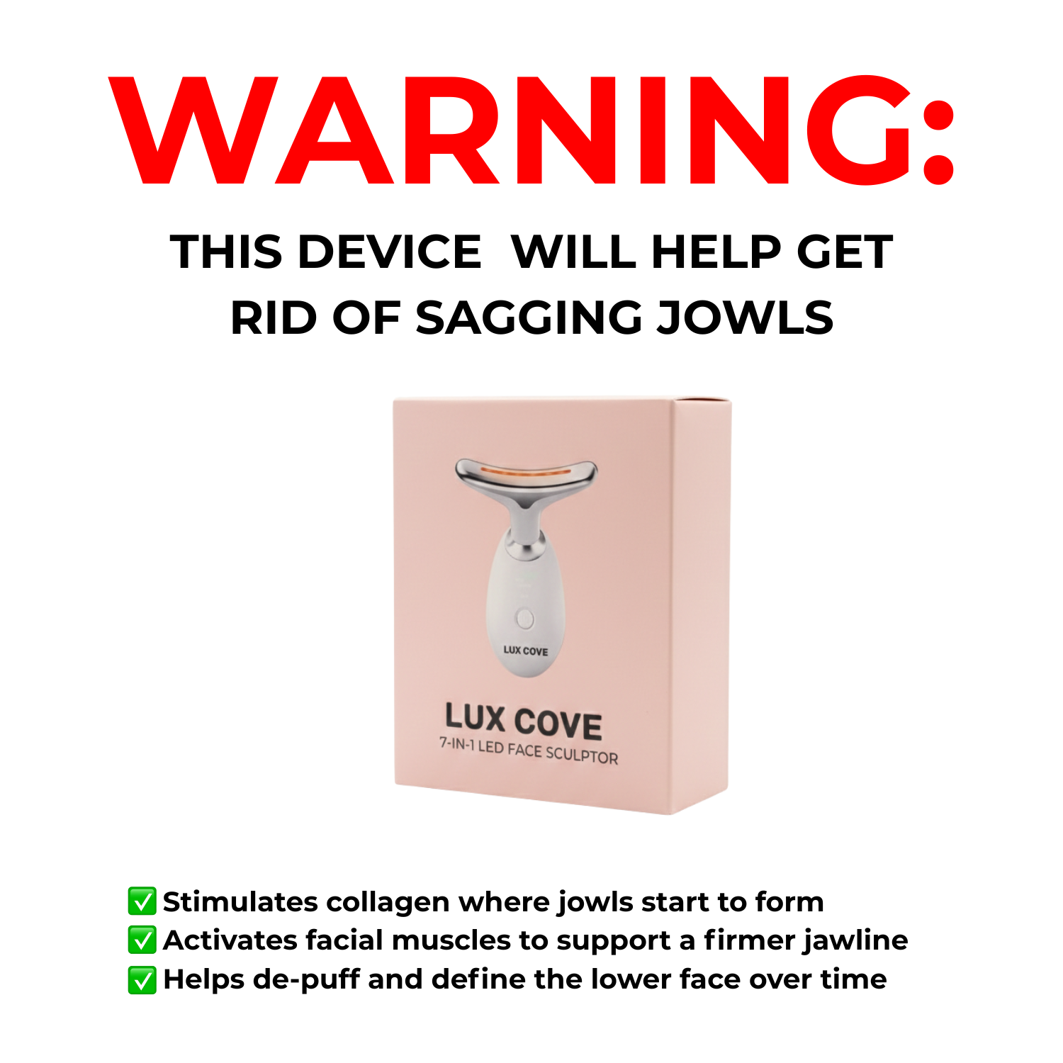 Lux Cove Facebook ad