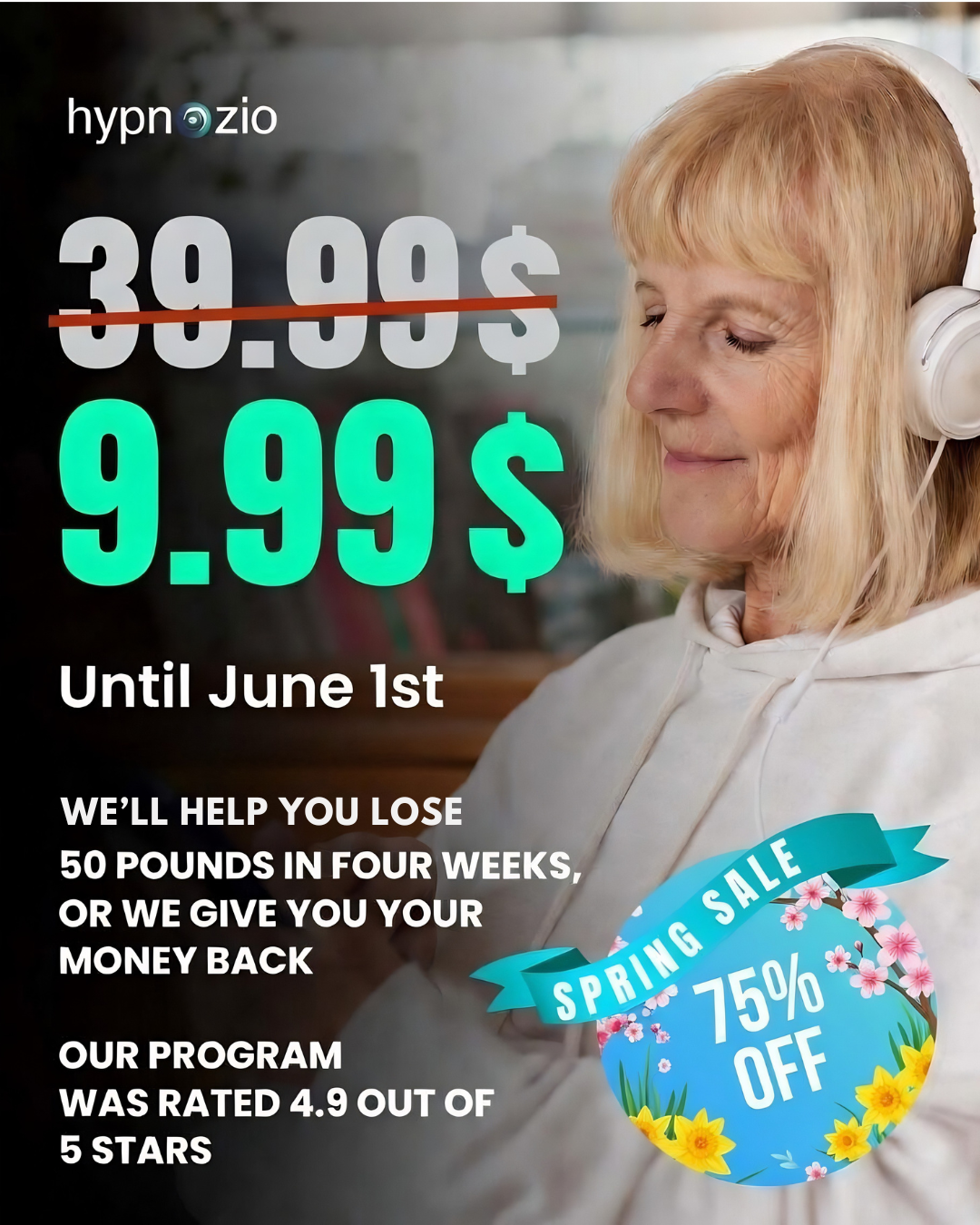 Hypnozio: power of hypnotherapy Facebook ad