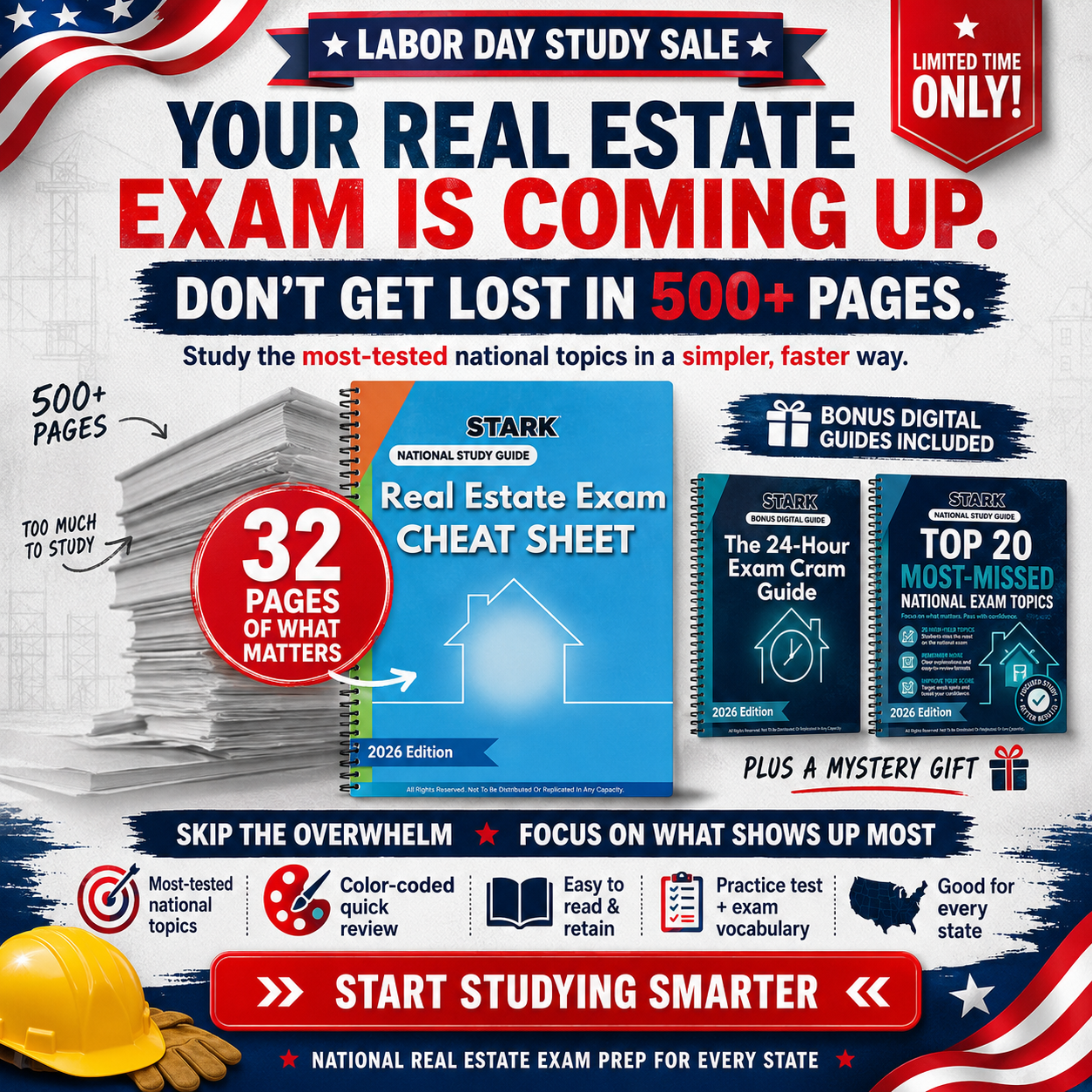 StarkLifestyle Facebook ad: Start Studying Smarter Today