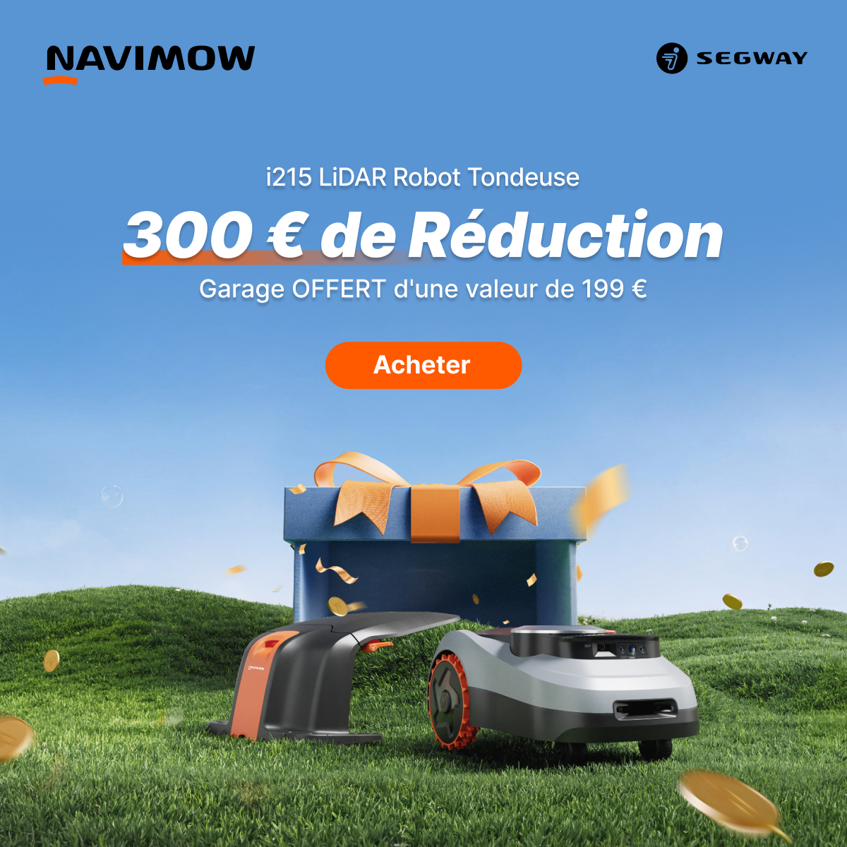 Segway Navimow FR Facebook ad