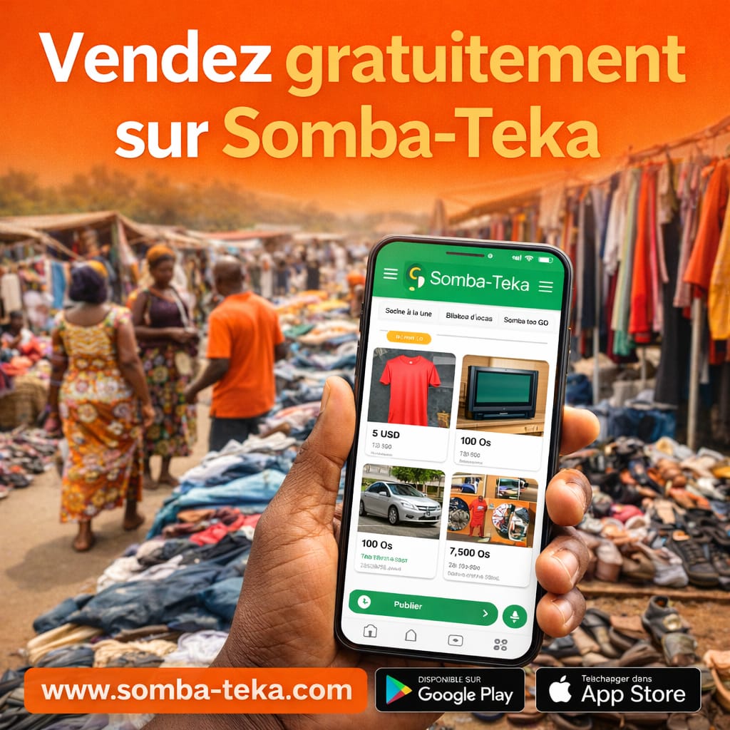 Somba-Teka Facebook ad: SOMBA-TEKA est maintenant disponible en RDC!