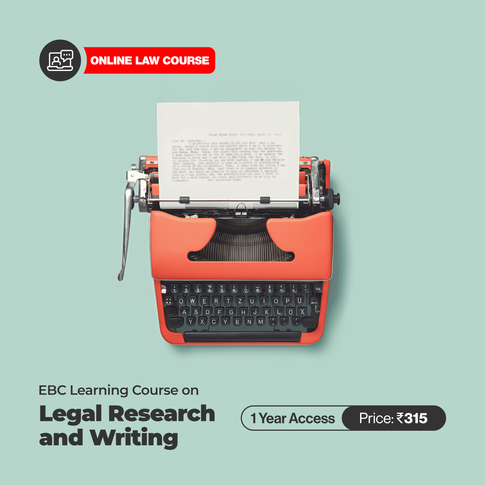 EBC Learning Facebook ad: Advance your legal career with EBC Learning’s individual…