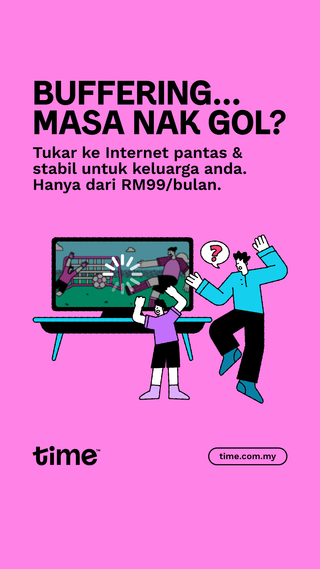 Time Internet Facebook ad