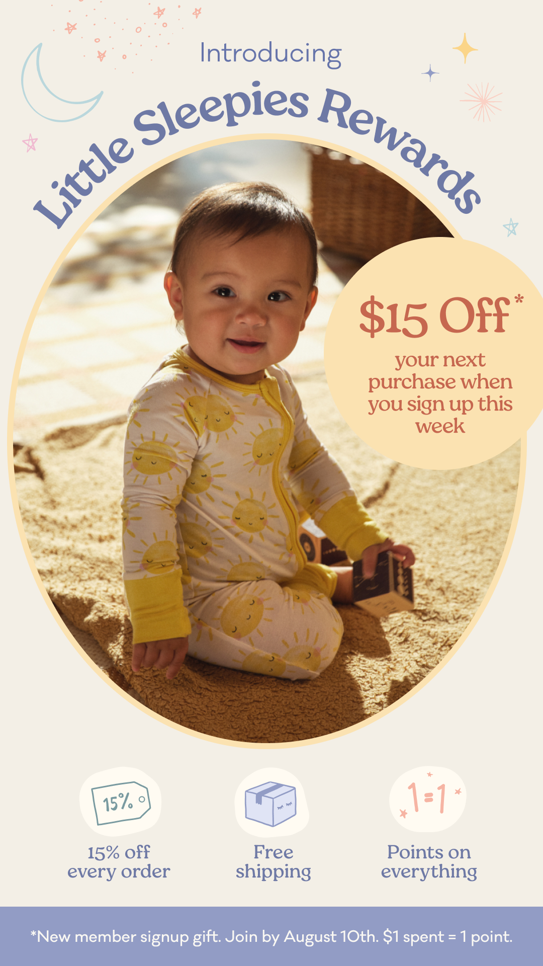 Little Sleepies Facebook ad