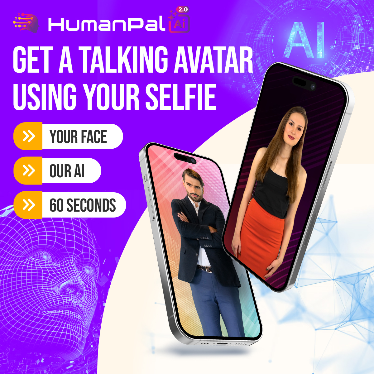 HumanPal Facebook ad