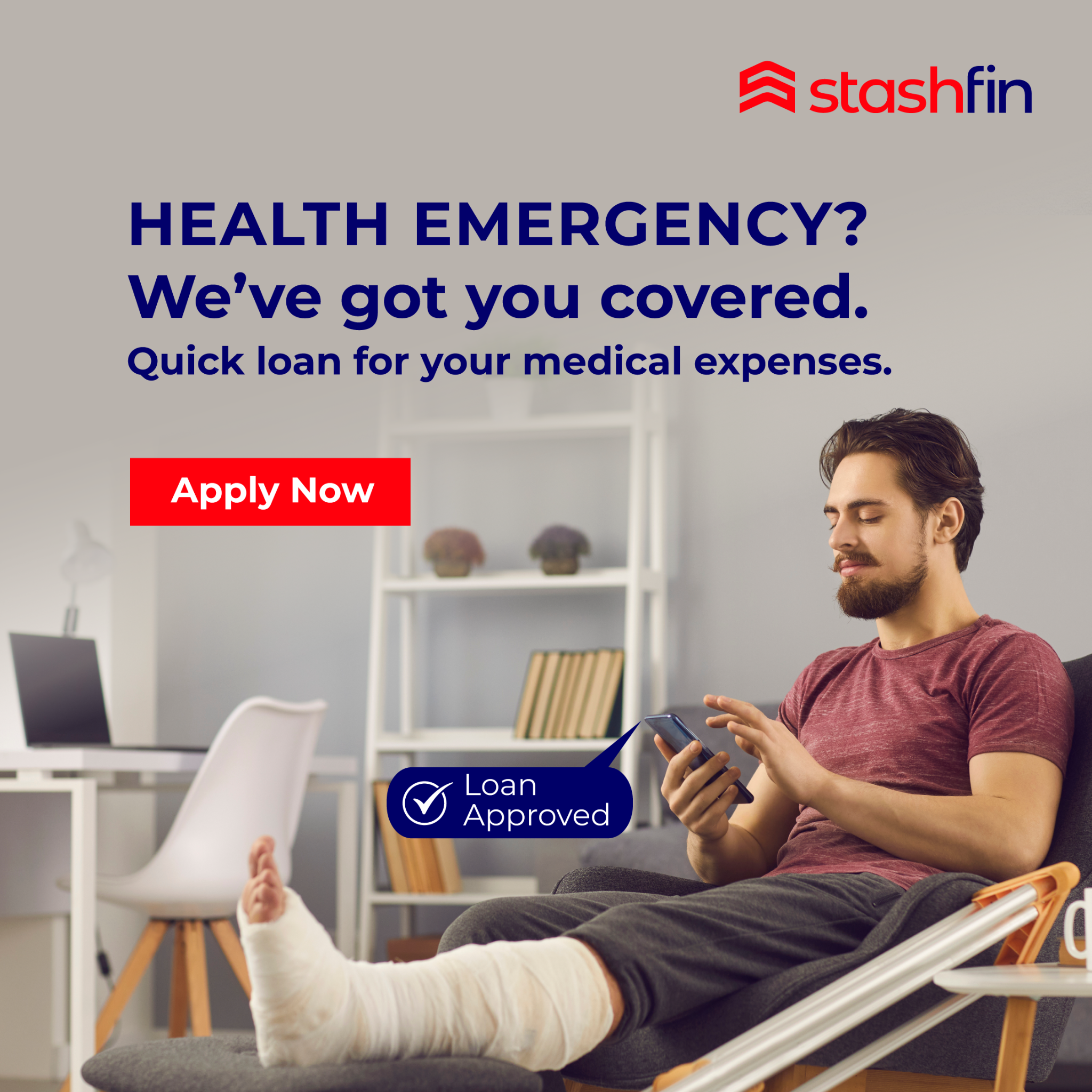 Stashfin Facebook ad