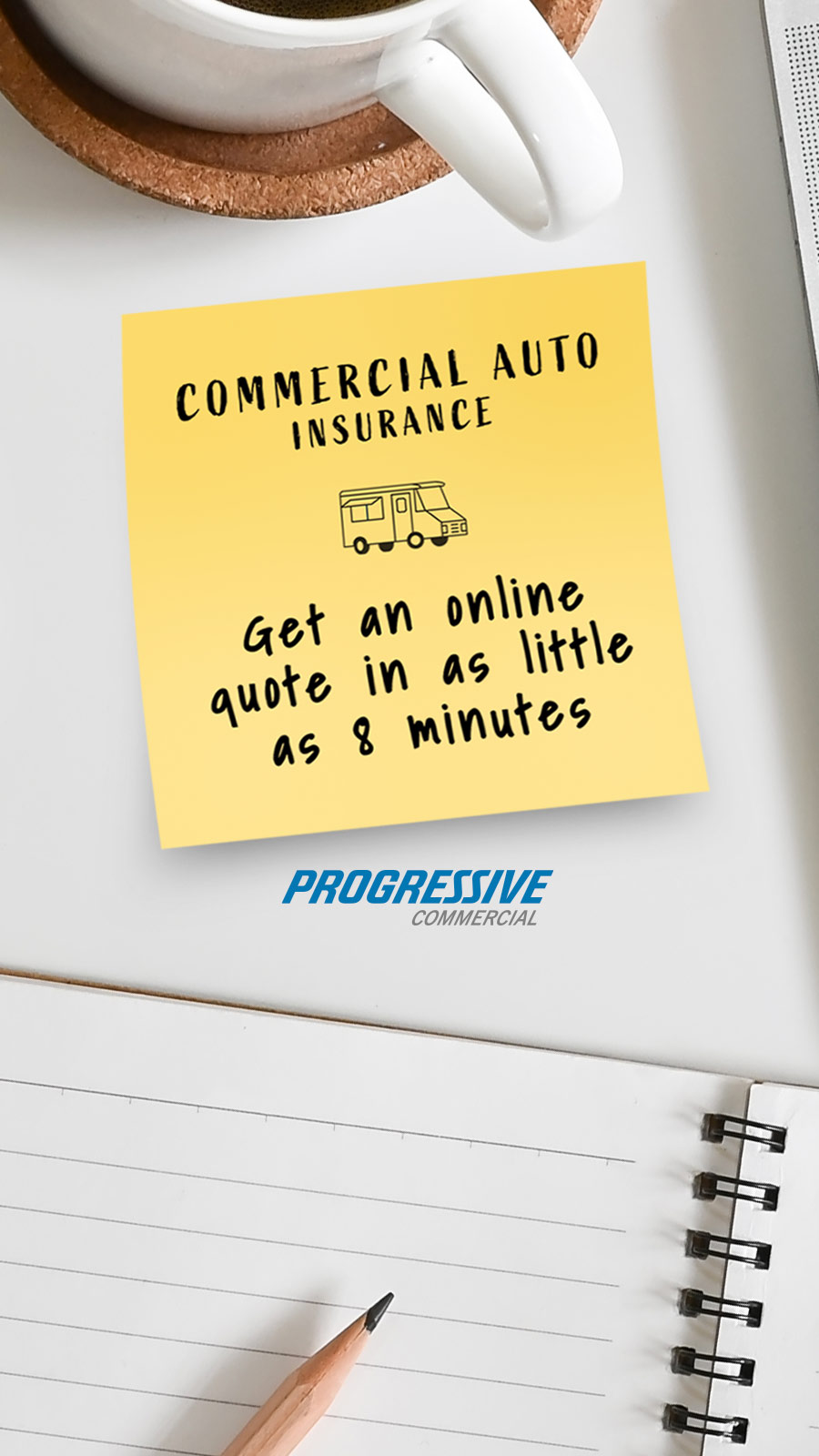 Progressive Small Business Insurance Facebook ad from Feb 1, 2026