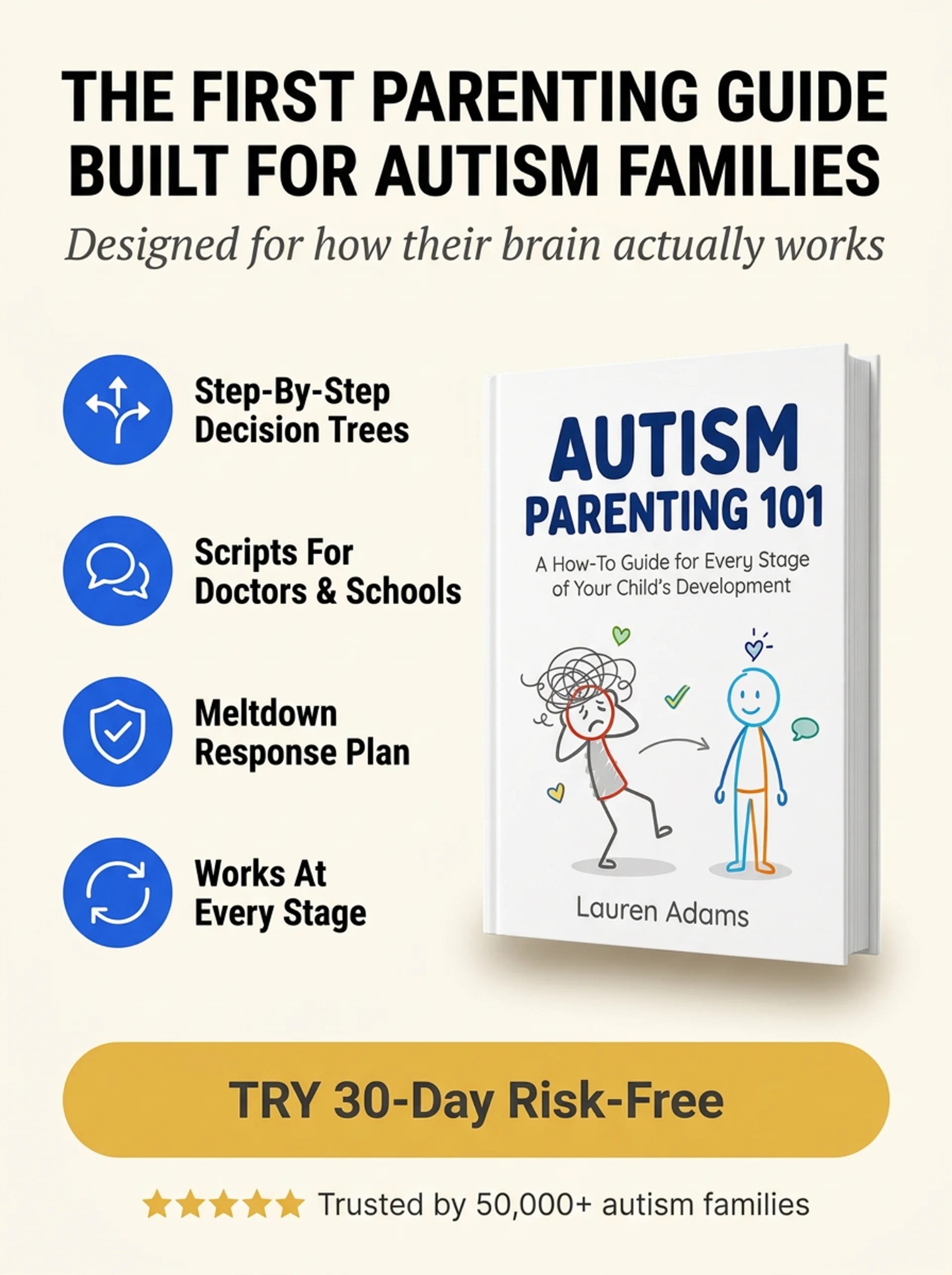 Lauren Adams Facebook ad: Don't Just Read It-Apply It. Shop Now