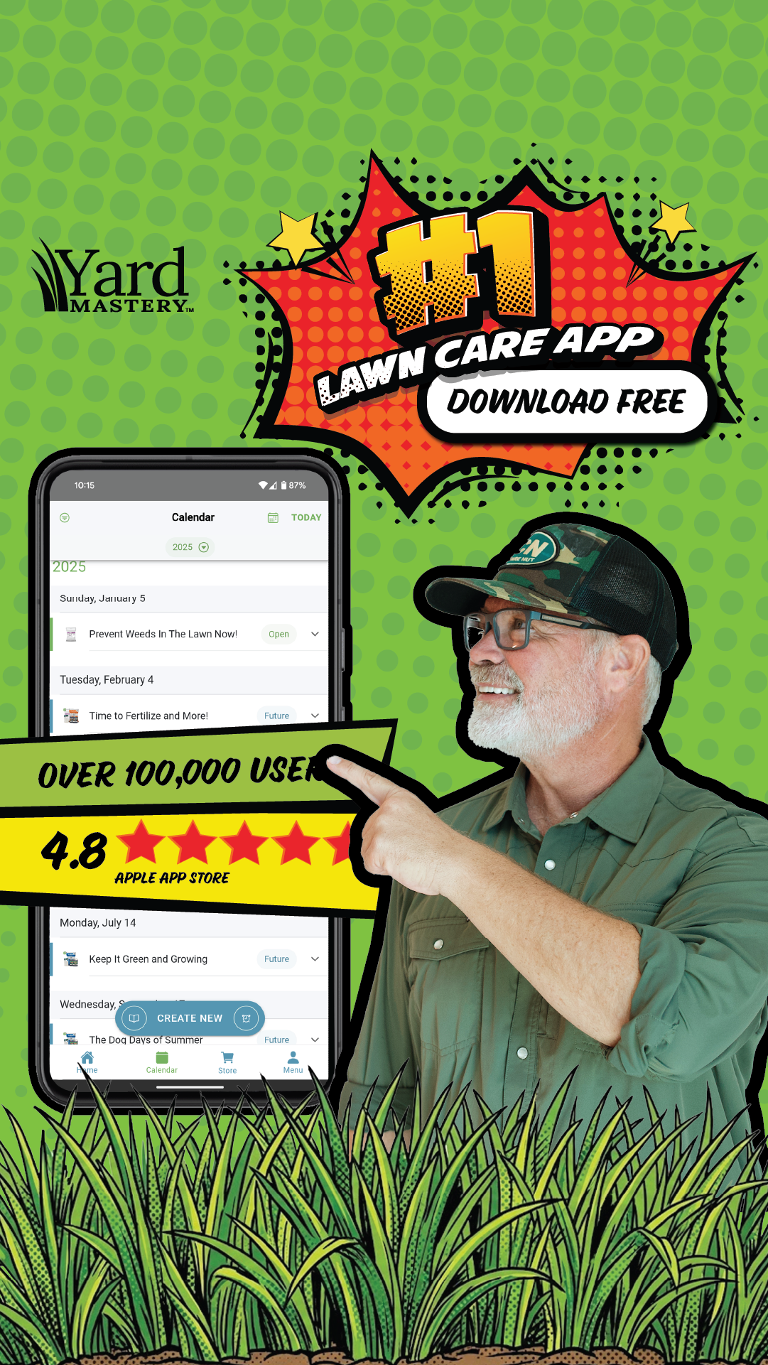 Yard Mastery Facebook ad