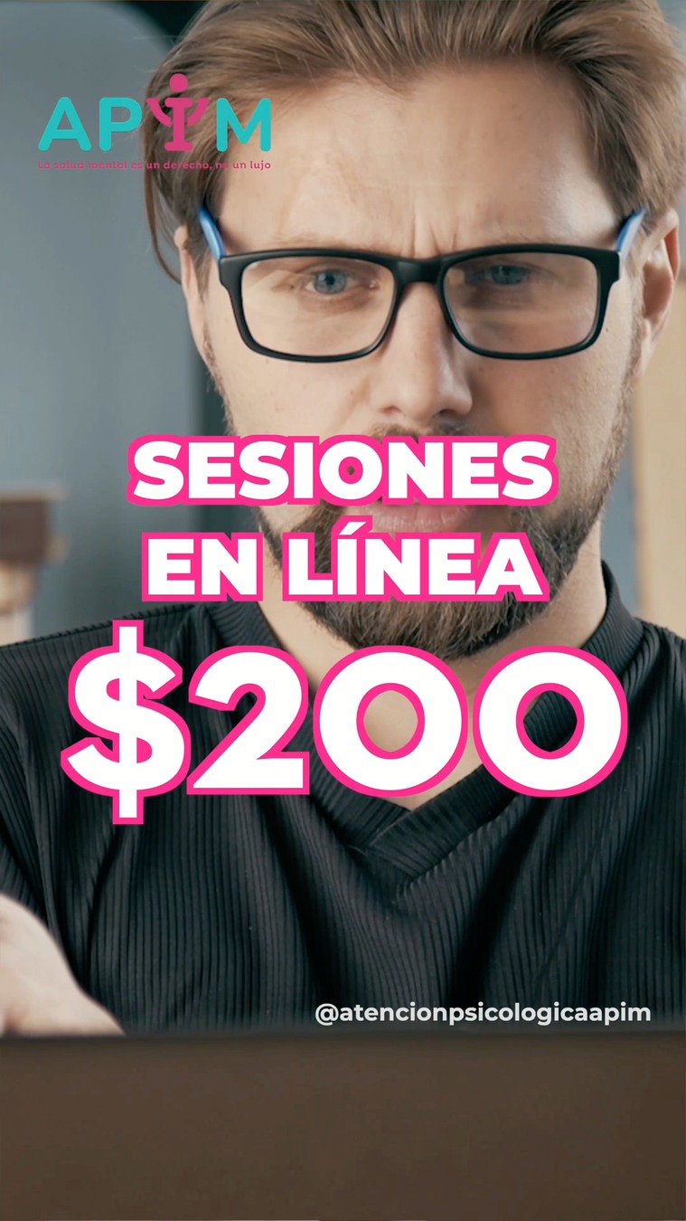 APIM Atención Psicológica Integral México Facebook ad from Mar 30, 2026
