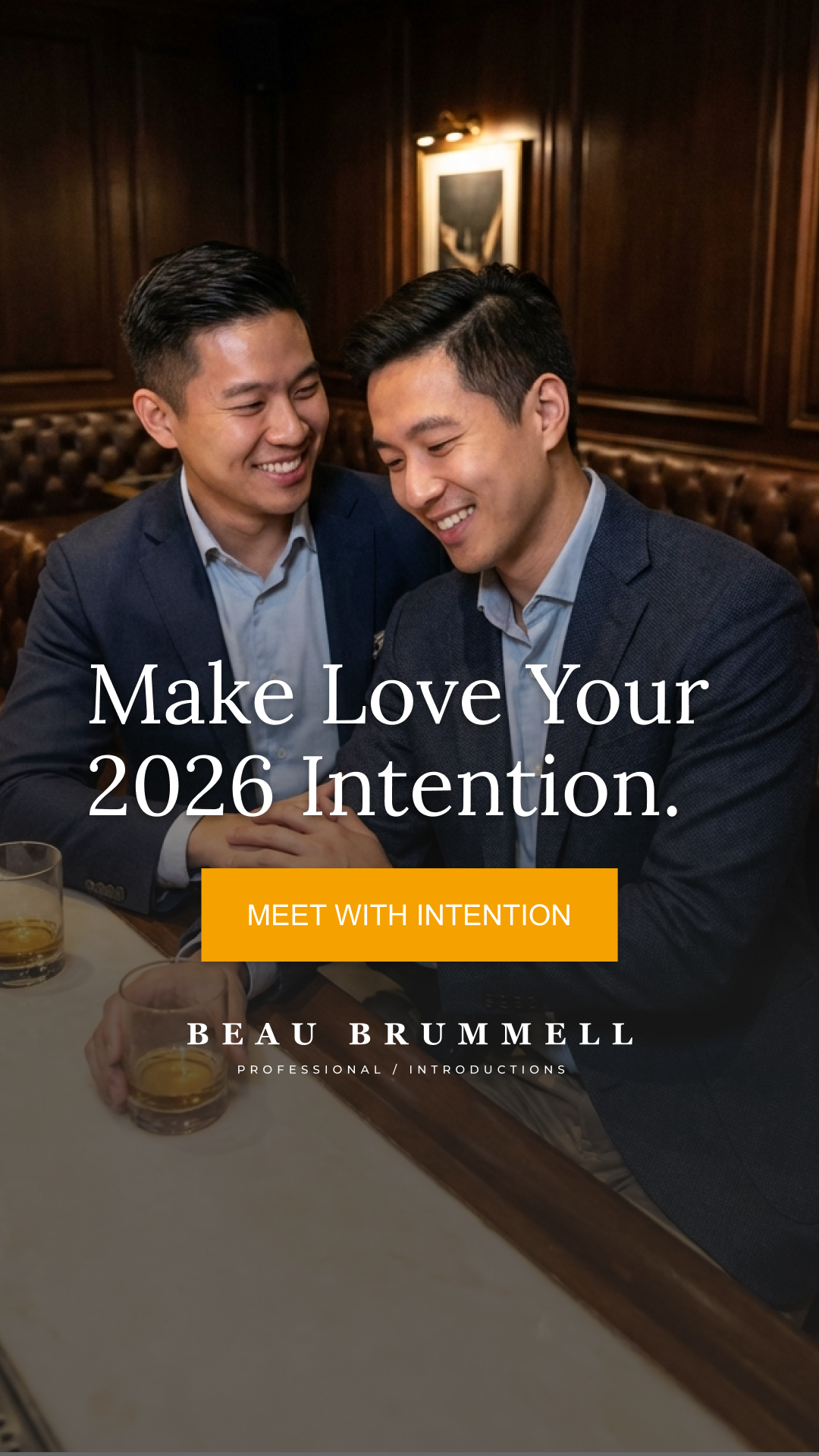 Beau Brummell Introductions International Facebook ad