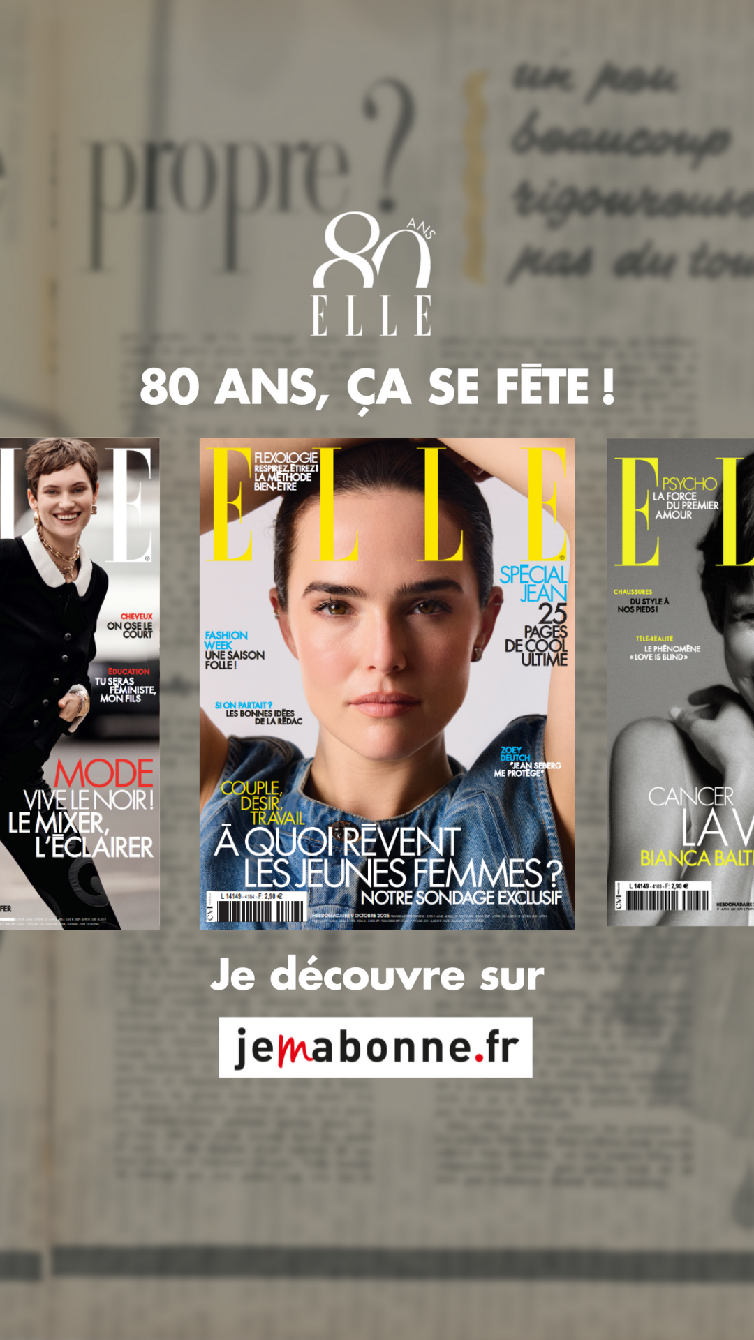 ELLE à table Facebook ad