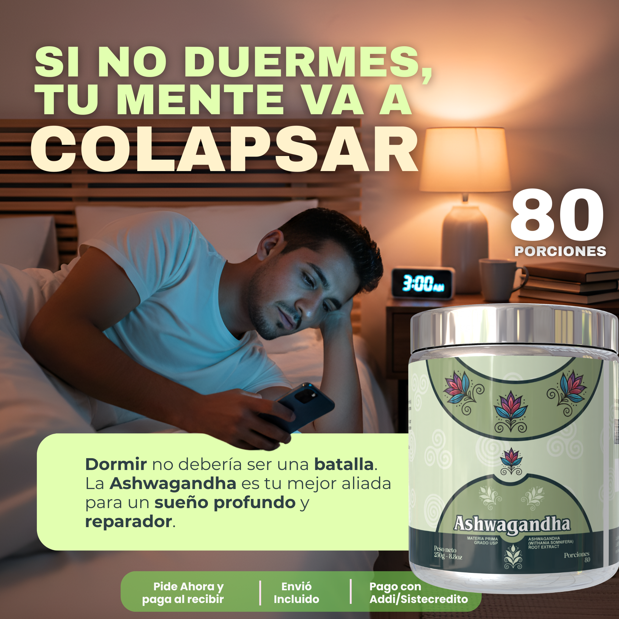 Inter Products Facebook ad: Recupera tu calma desde hoy