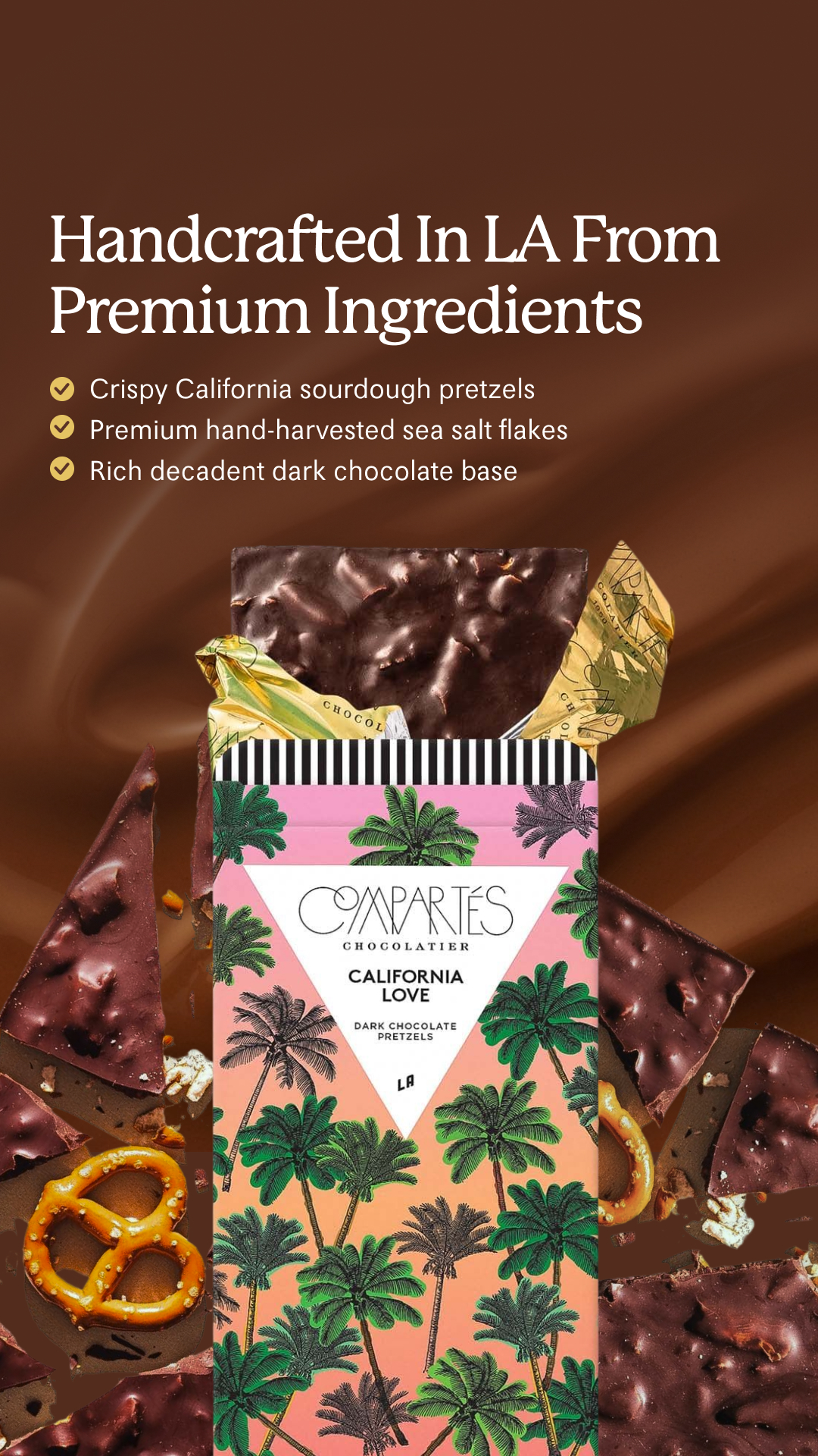 Compartes Chocolate Facebook ad