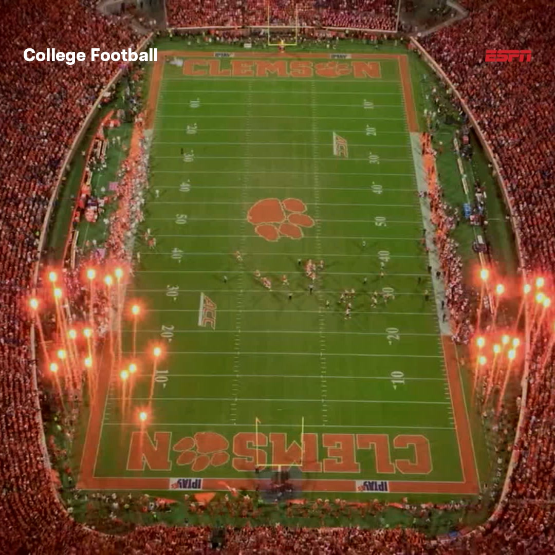 Disney+ Facebook ad: College Football on Disney+