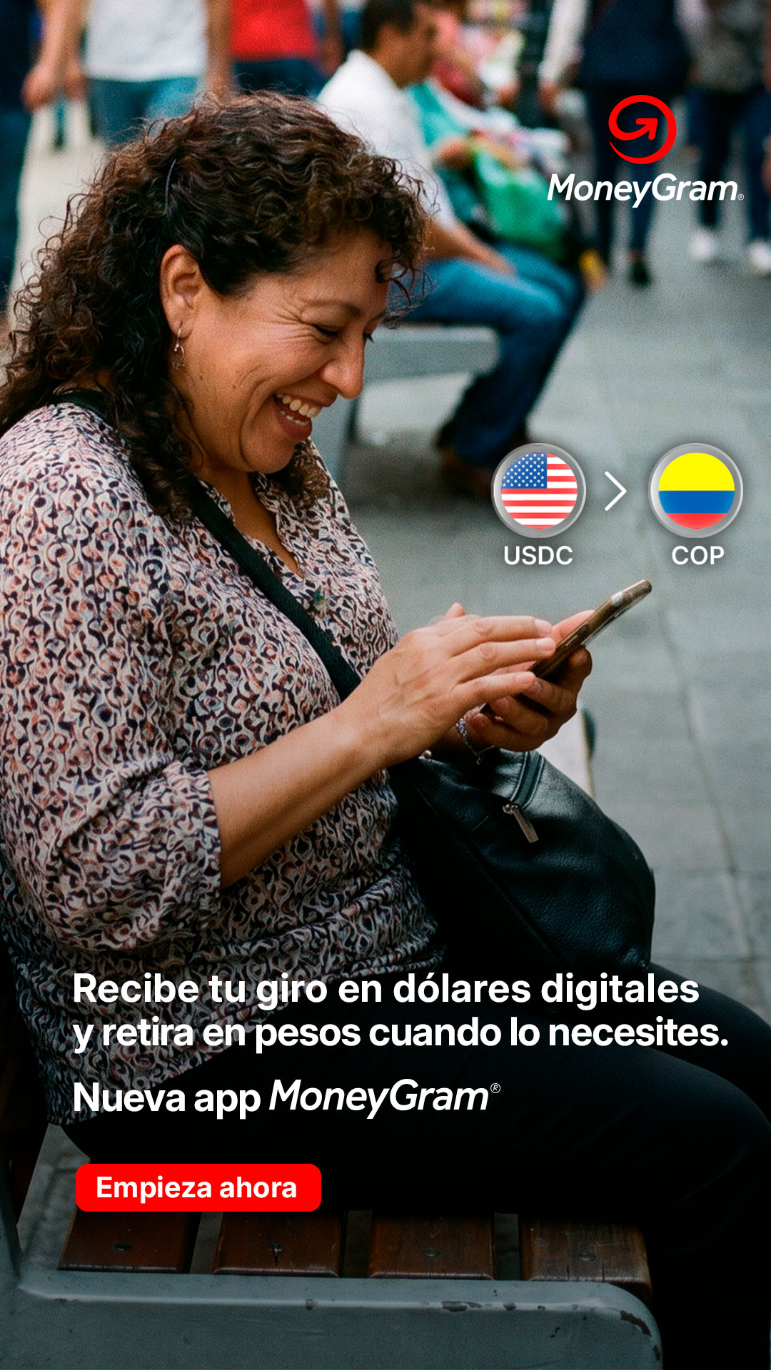MoneyGram Facebook ad