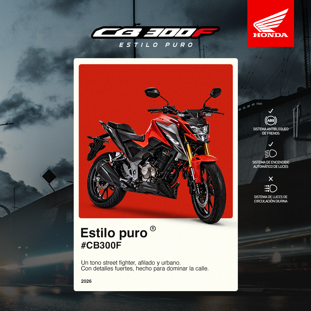 Honda Colombia Facebook ad