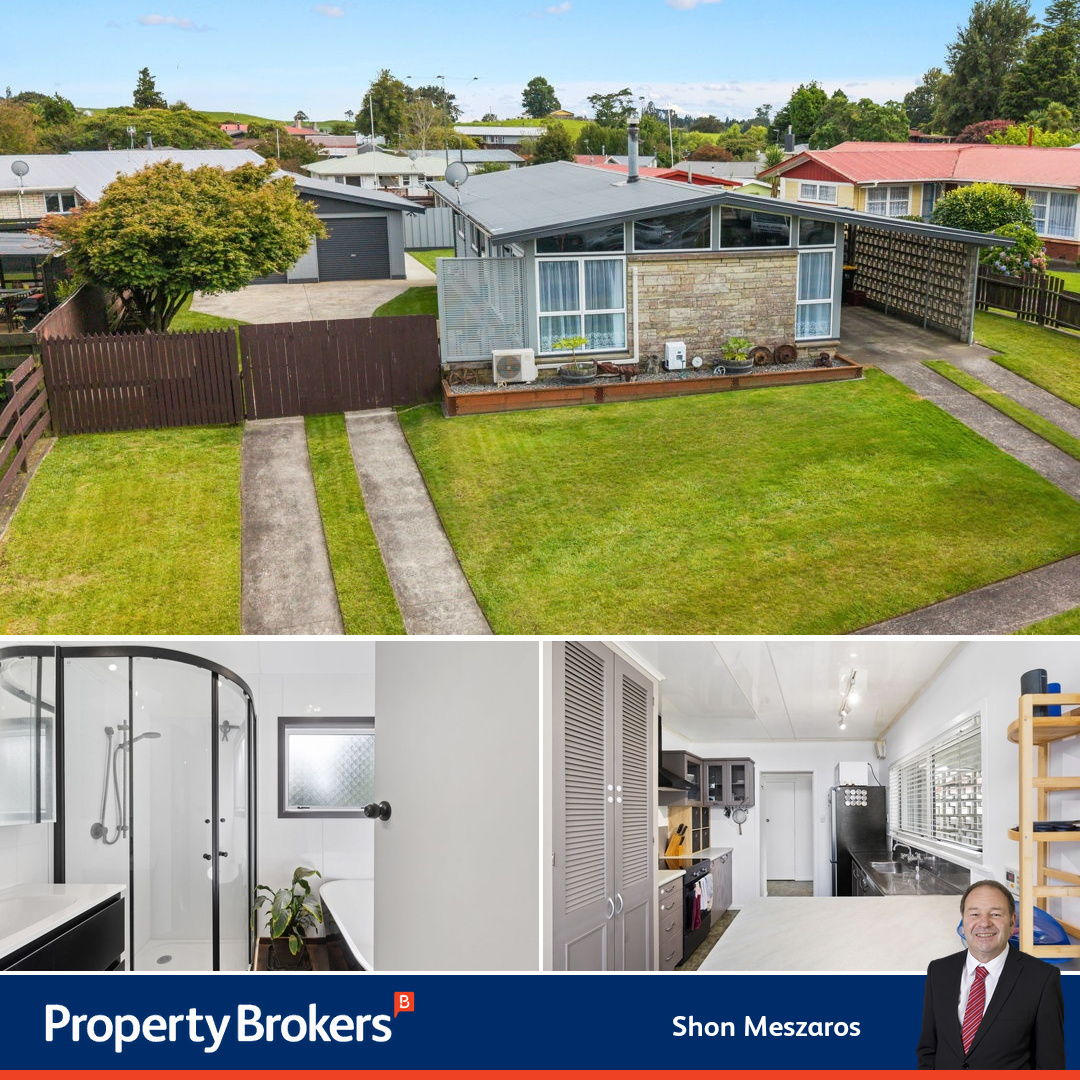 Shon and Trudy Real Estate - Property Brokers Tokoroa Facebook ad: 228 West Parkdale Street, Tokoroa, South Waikato