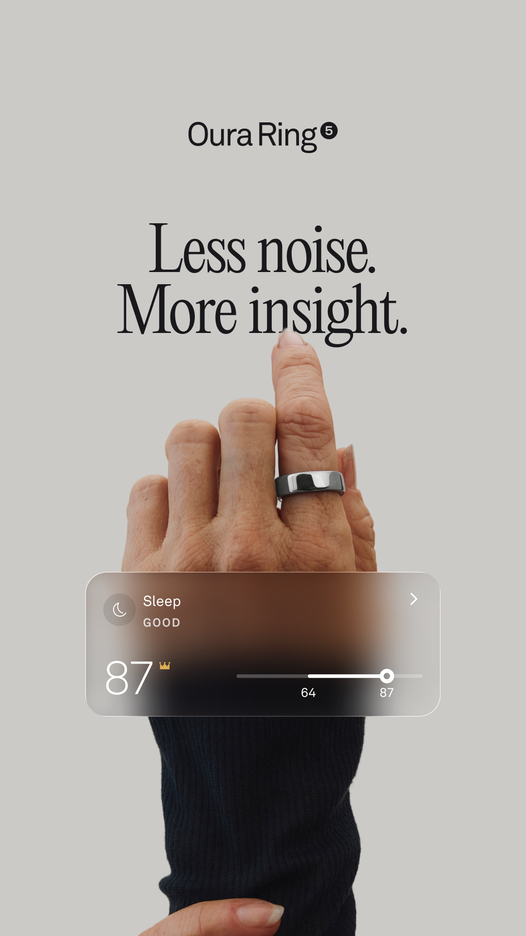 ŌURA Facebook ad